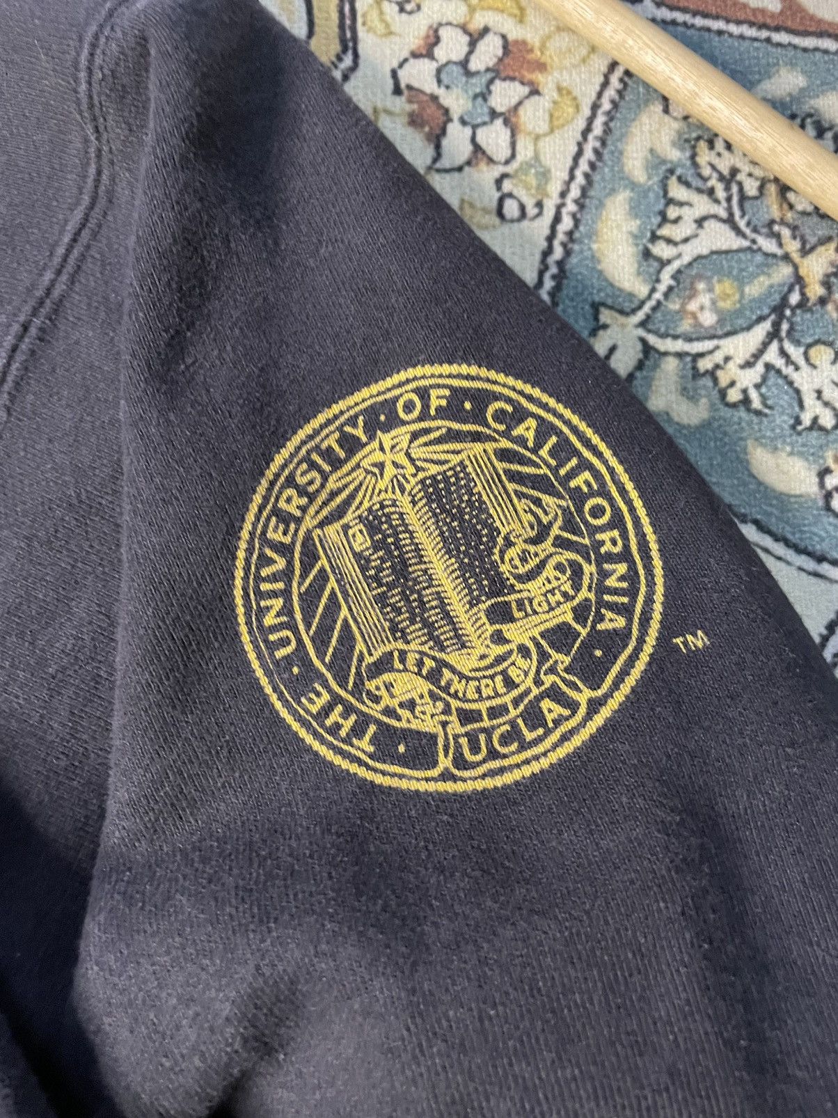 Other Vintage UCLA Bruins black quarter zip sweatshirt sportswear Size US L / EU 52-54 / 3 - 5 Thumbnail