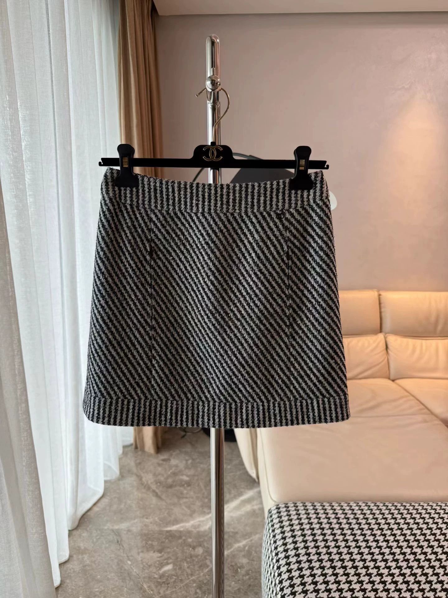 Chanel Chanel Woven Midi Skirt Women's 34 New Unworn Size 25" / US 0 / IT 36 - 2 Thumbnail