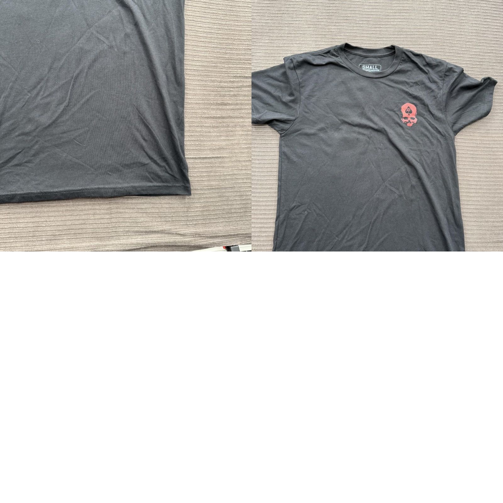 Vintage VINTAGE Zero Foxtrot Shirt Mens Small Black Death Fears Him Graphic Tee 1984 Military Size US S / EU 44-46 / 1 - 8 Thumbnail