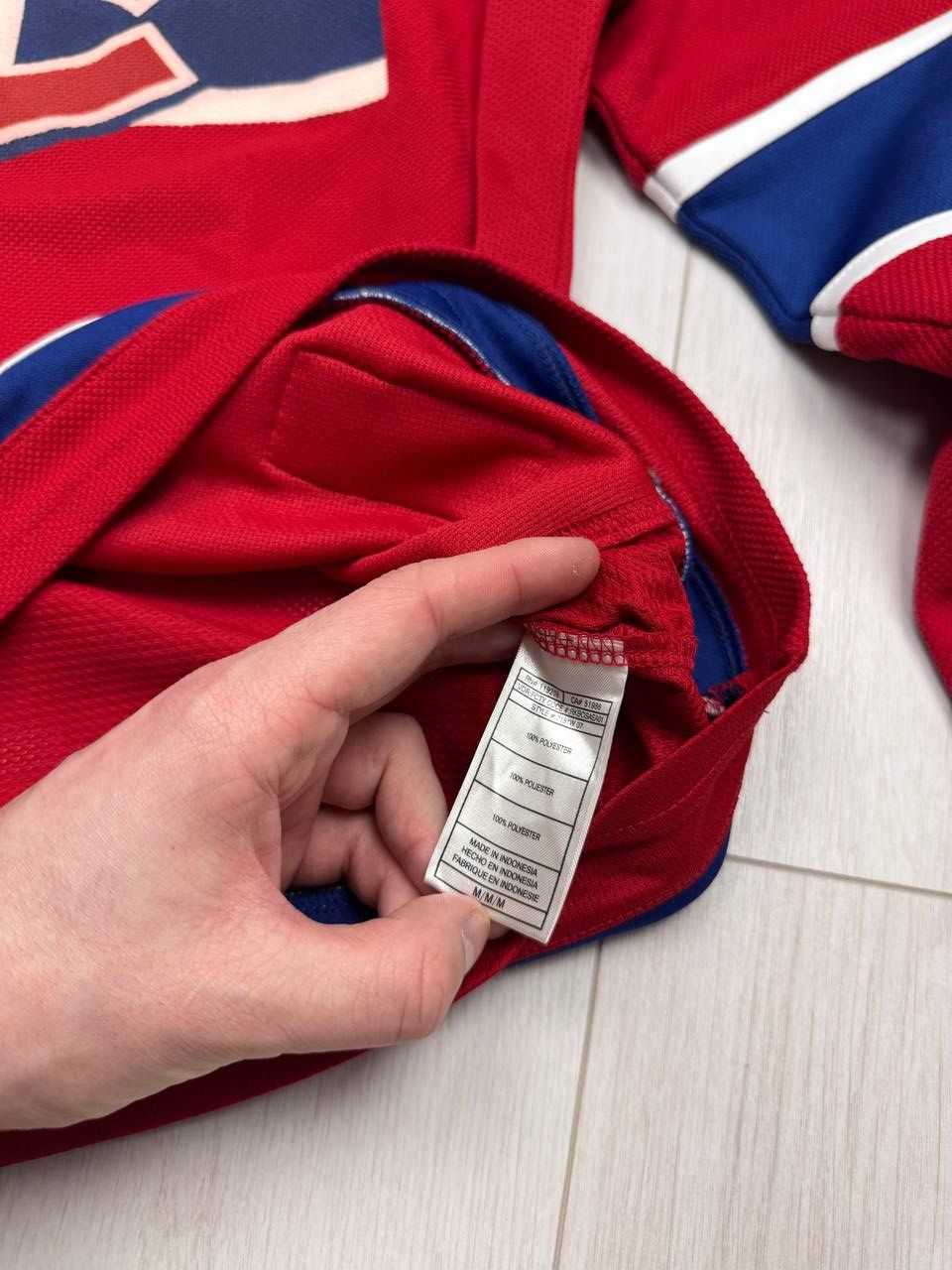 NHL × Reebok Vintage Reebok NHL Montreal Canadiens Hockey Jersey Women`s Size M / US 6-8 / IT 42-44 - 11 Thumbnail
