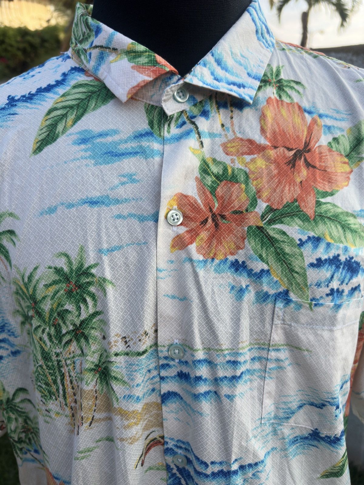 Tori Richard PreOwned Tori Richard Hawaiian Print Multicolored Men's 2XL Size US XXL / EU 58 / 5 - 3 Thumbnail