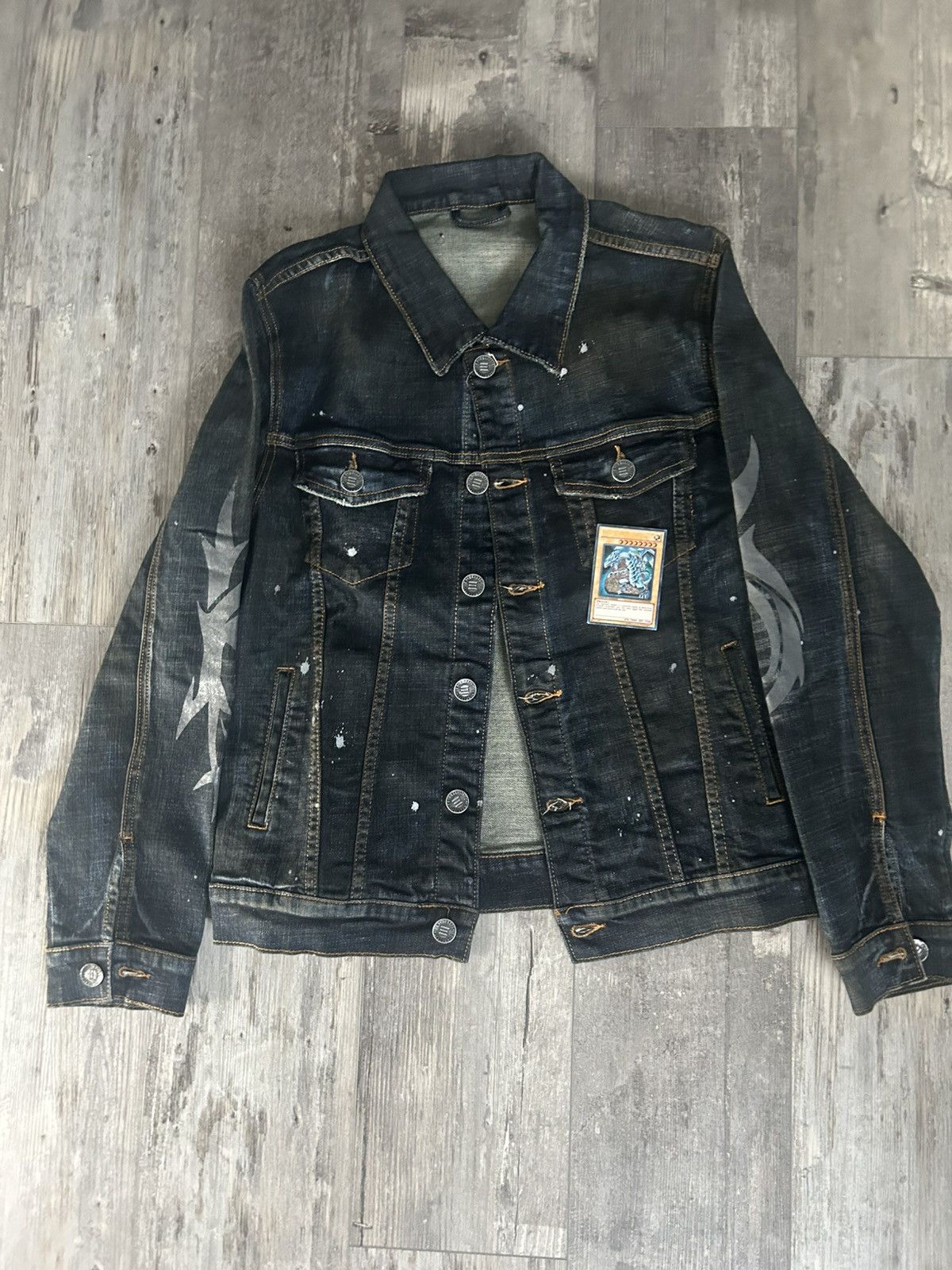 Kim Krueger Kim Krueger Dark Navy Denim Jacket Size US M / EU 48-50 / 2 - 1 Thumbnail