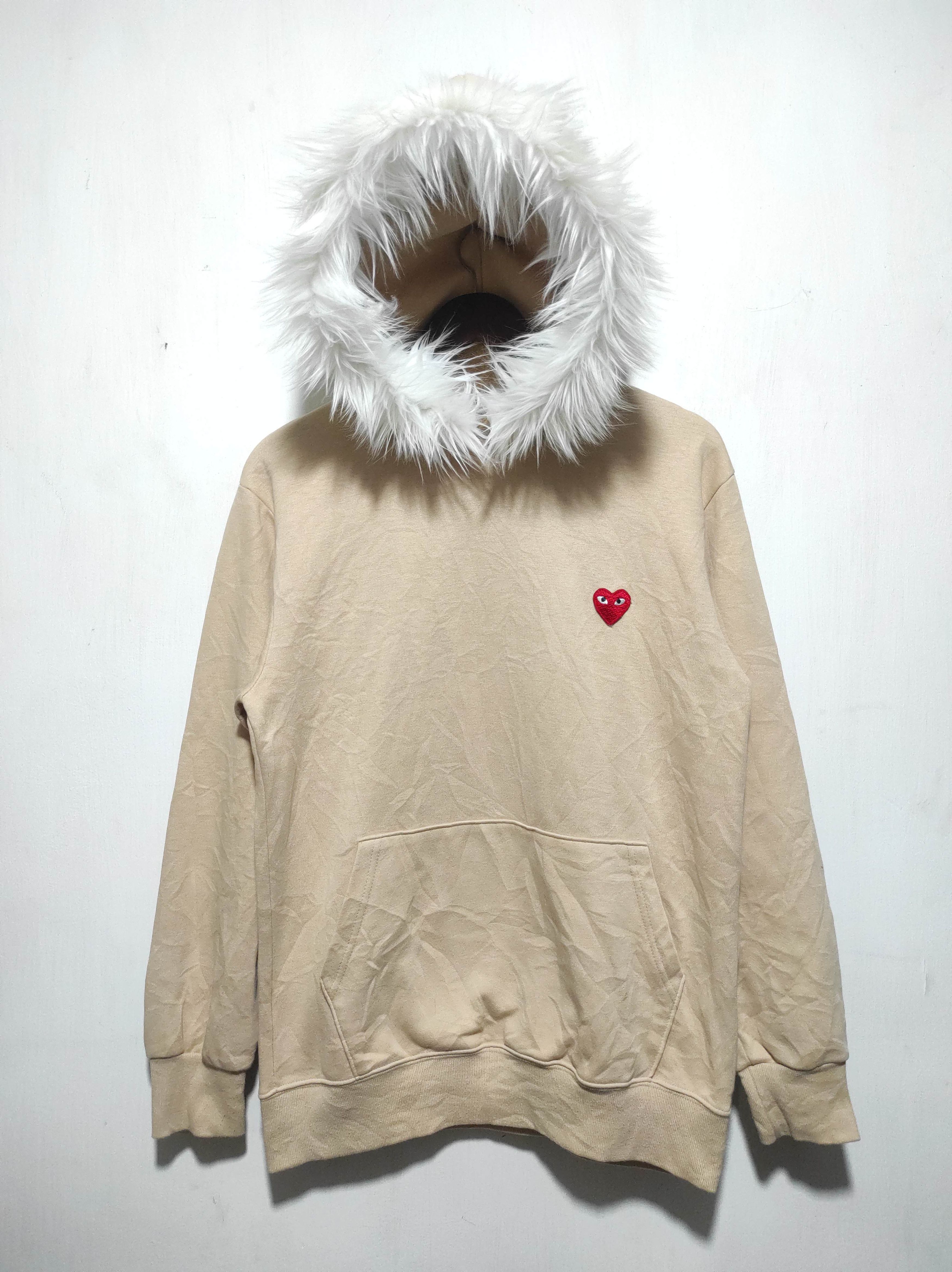 Japanese Brand Botleg CDG Fur Hoodie ifsixwasnine lgb style Size US M / EU 48-50 / 2 - 2 Thumbnail