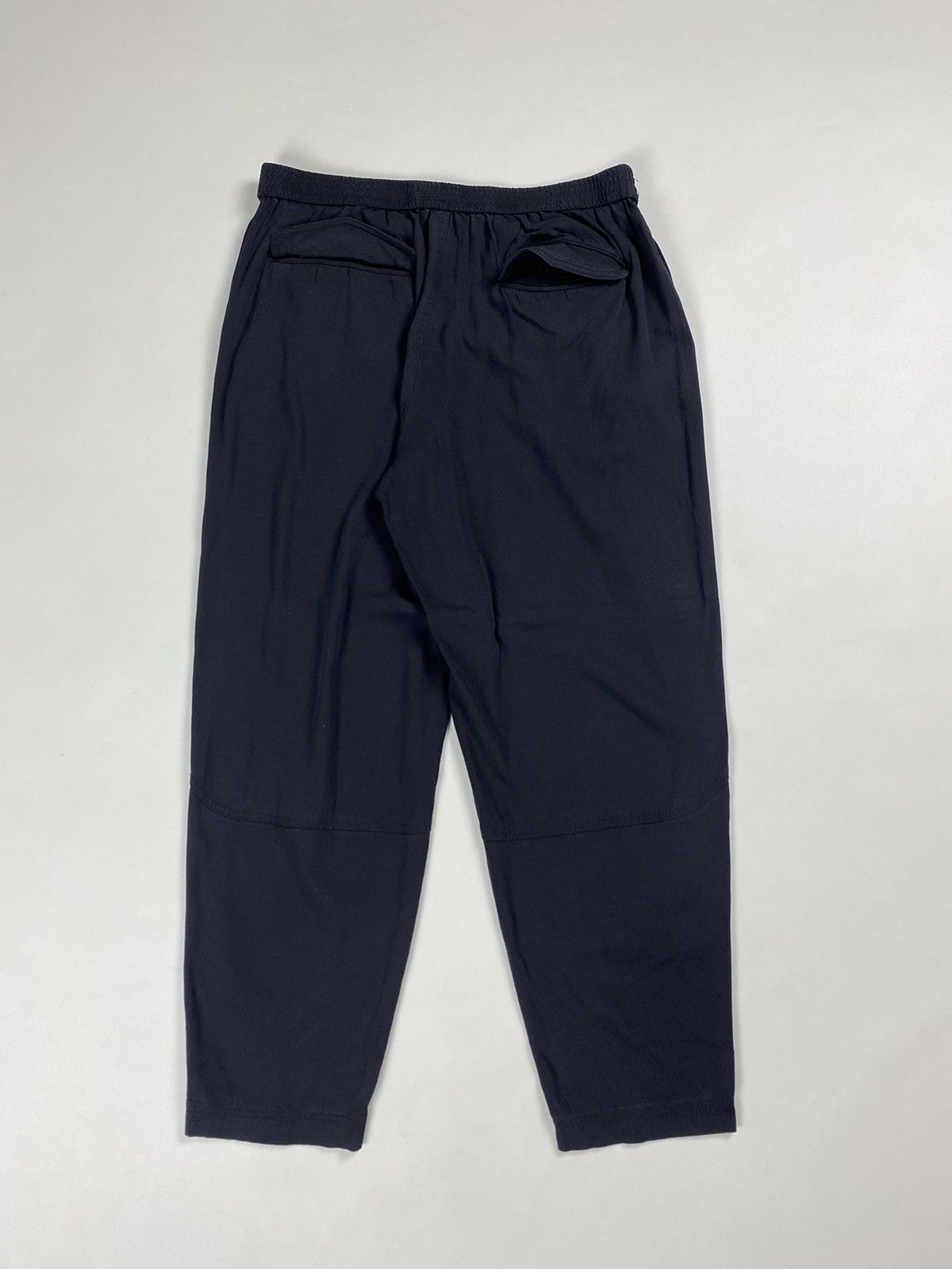 Designer × Helmut Lang Helmut Lang ladies viscose cropped pants trousers size ~ M Size 28" / US 6 / IT 42 - 12 Thumbnail