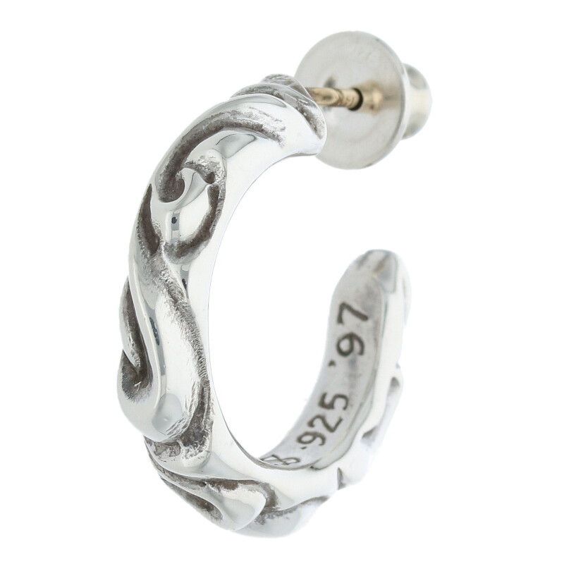 正規 CHROME HEARTS Scroll Hoop Pierce 正規 CHROME HEARTS Scroll Hoop Pierce 正規 CHROME HEARTS