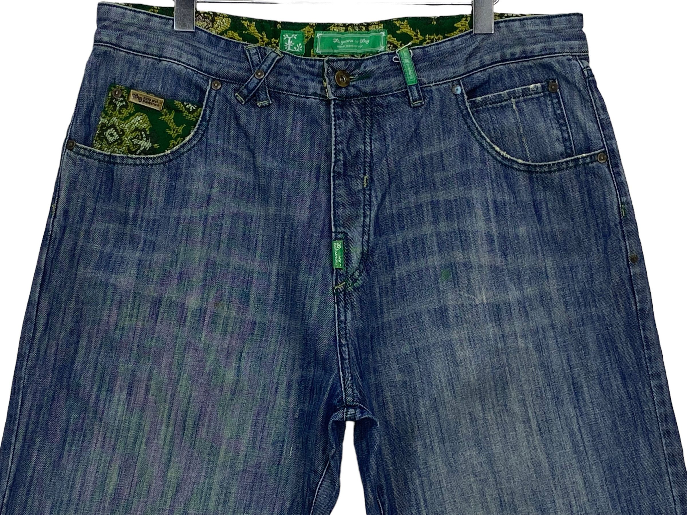 Japanese Brand × LRG LRG Jeans Distressed Jeans Faded Jeans Size US 37 - 3 Thumbnail