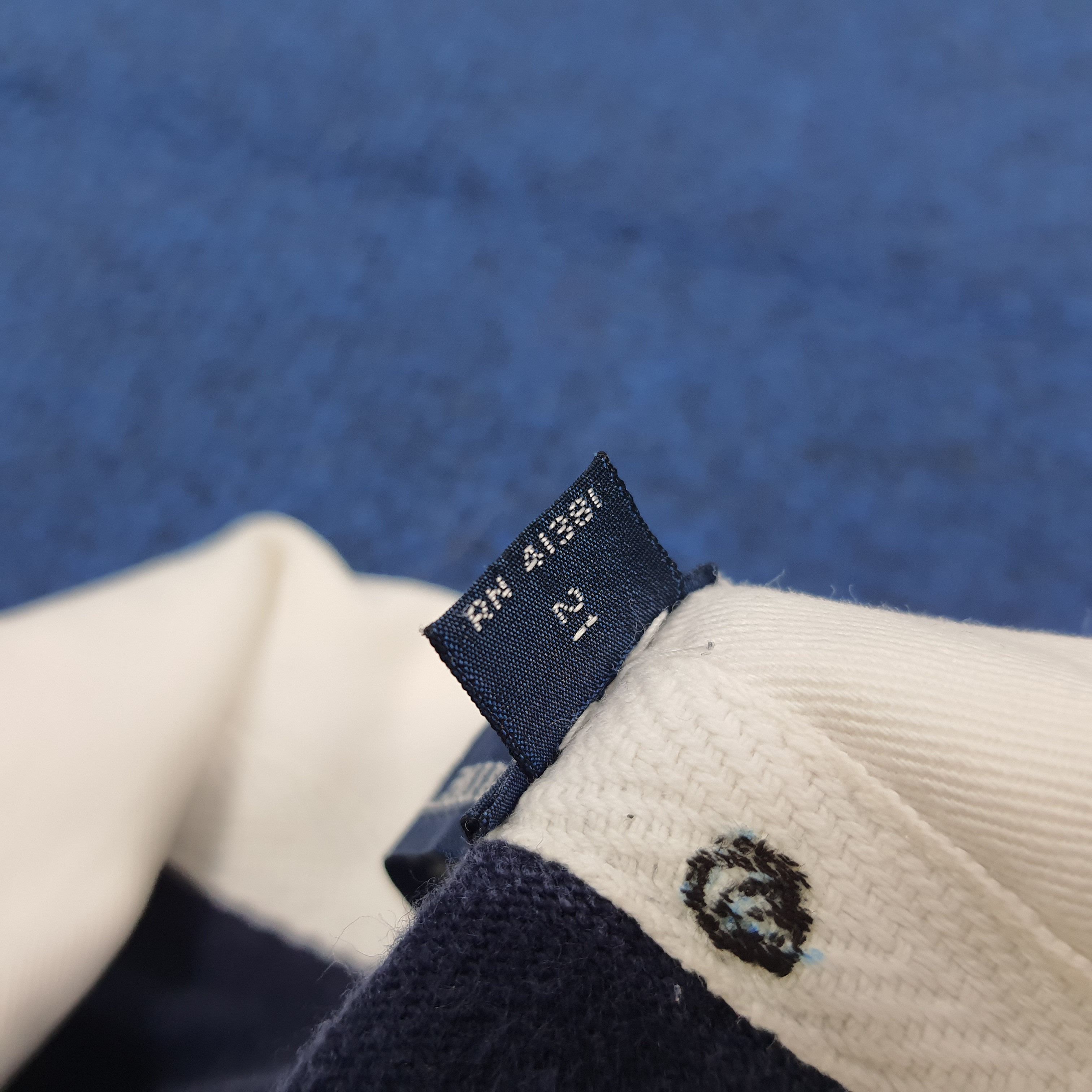 Polo Ralph Lauren Vintage Ralph Lauren Striped Rugby Polo Sweatshirt E1N17 Size US L / EU 52-54 / 3 - 6 Thumbnail