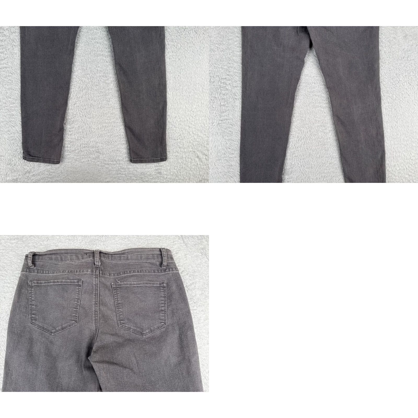Forever 21 FOREVER 21 Jeans Womens 30 Gray Denim Skinny Cotton Blend Mid Rise 30x28 Jeans Medium Gray 90s American Classic Designer Womens Jeans Size 30" / US 8 / IT 44 - 10 Thumbnail