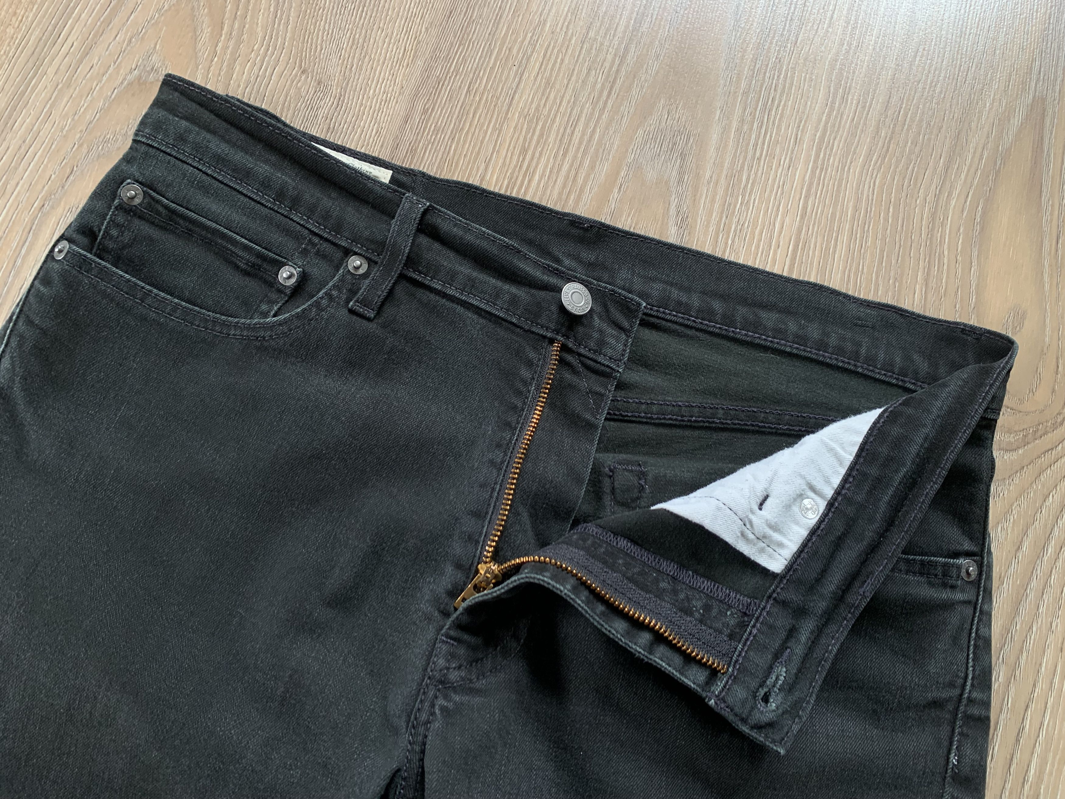 Levi's × Vintage Levis Premium 511 Black Stretch Jeans Size US 33 - 5 Thumbnail
