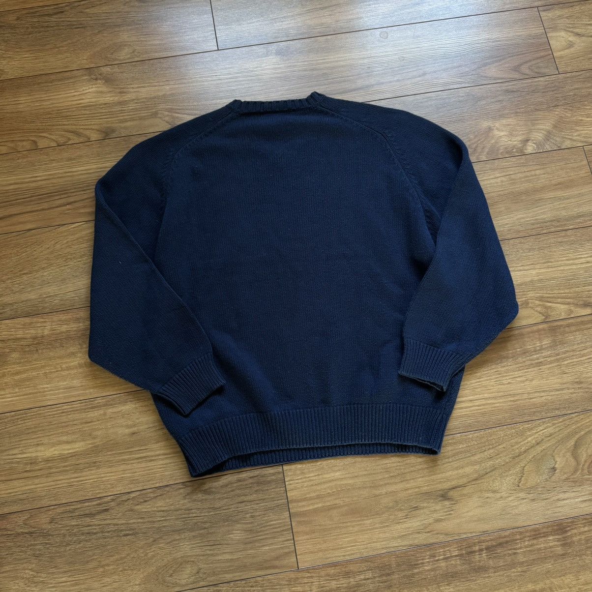 Burberry Burberry vneck small logo sweater Size US XL / EU 56 / 4 - 3 Thumbnail