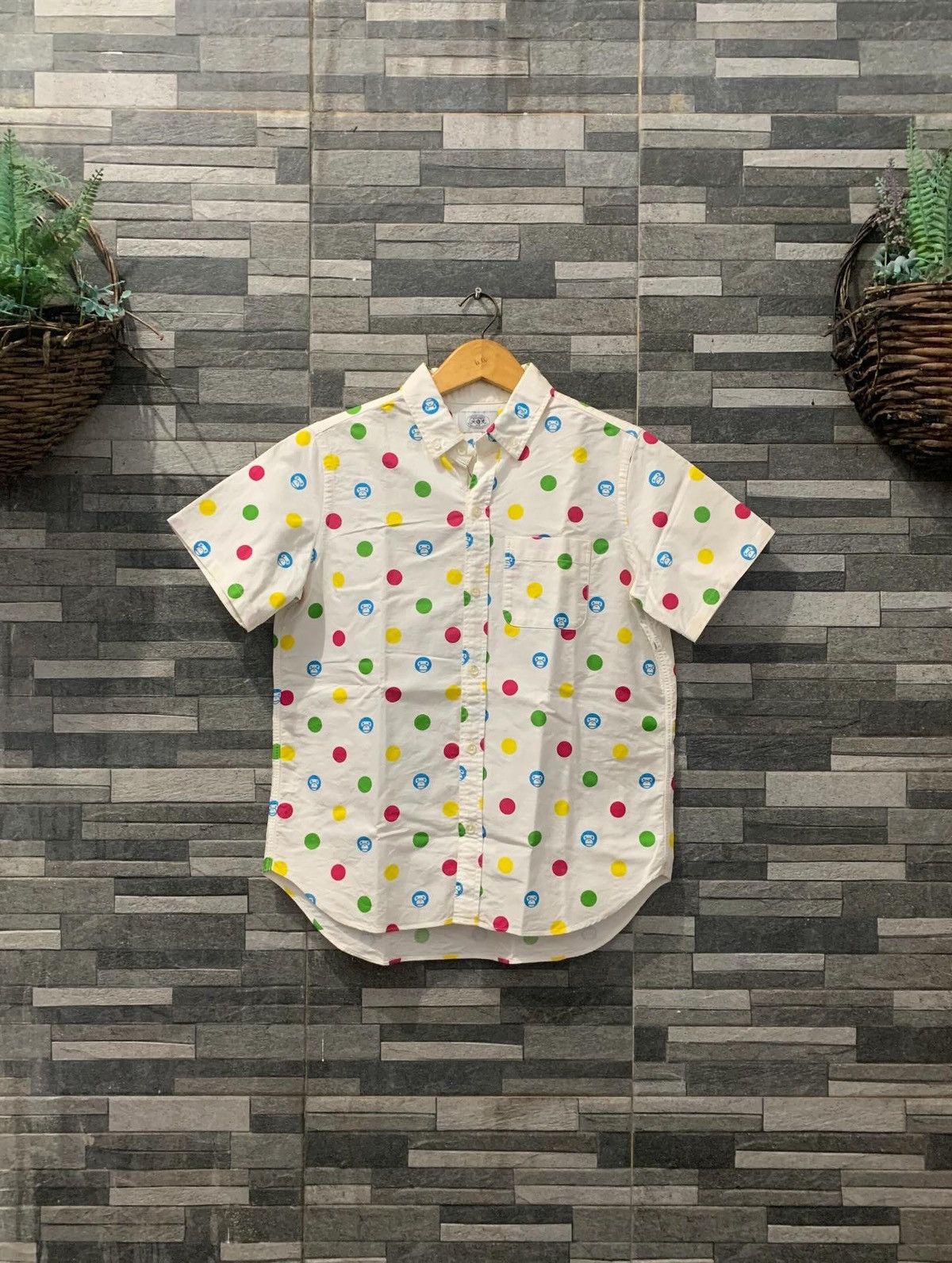 Bape Vintage BAPE Polkadot Shirt Size S / US 4 / IT 40 - 3 Thumbnail