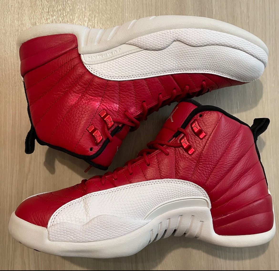 Jordan Brand × Nike Jordan 12 Retro Gym Red 2016 Mens 9.5 Size US 9.5 / EU 42-43 - 3 Thumbnail