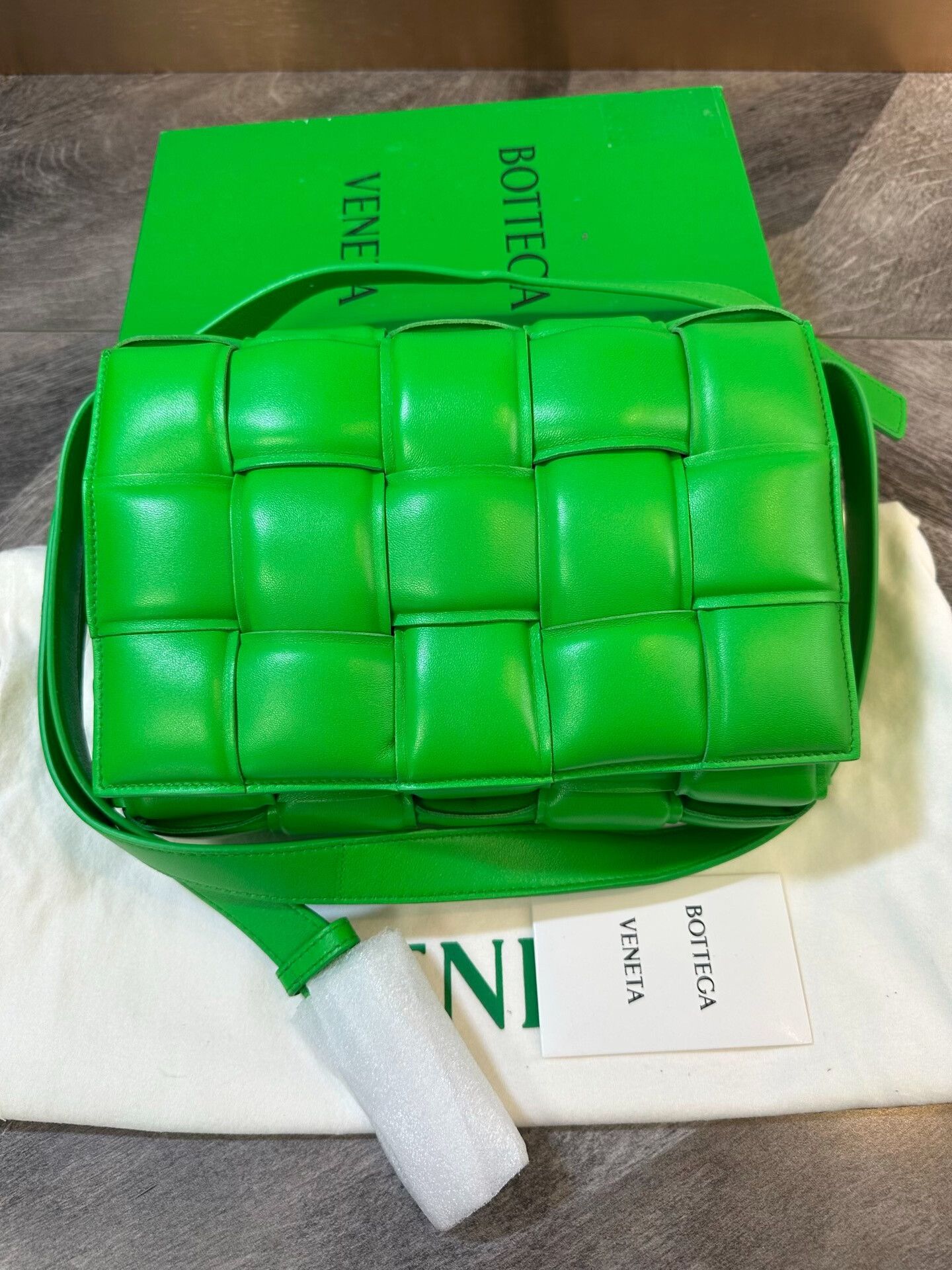 Bottega Veneta BV Padded Cassette 15 Grid Pillow Bag Size ONE SIZE - 1 Thumbnail
