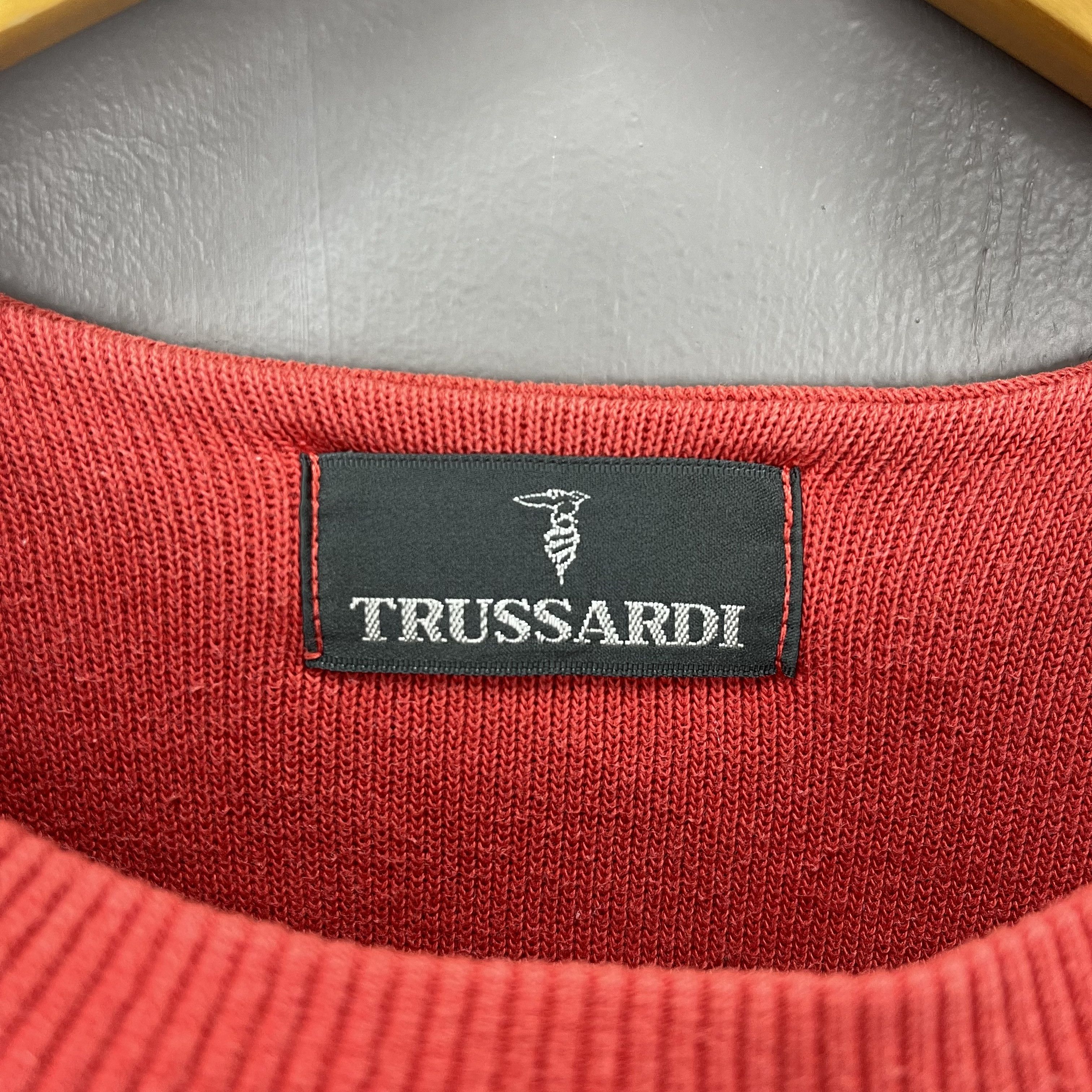 Trussardi TRUSSARDI Crew Neck Sweatshirt #1364/AU Size US M / EU 48-50 / 2 - 6 Thumbnail