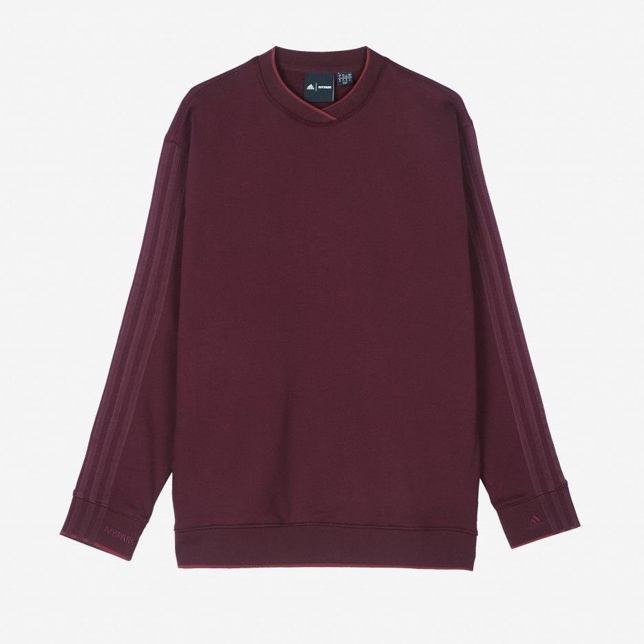 Adidas × Ivy Park adidas x IVY PARK Crew Sweatshirt Noble Maroon IVP LS Size S / US 4 / IT 40 - 2 Thumbnail