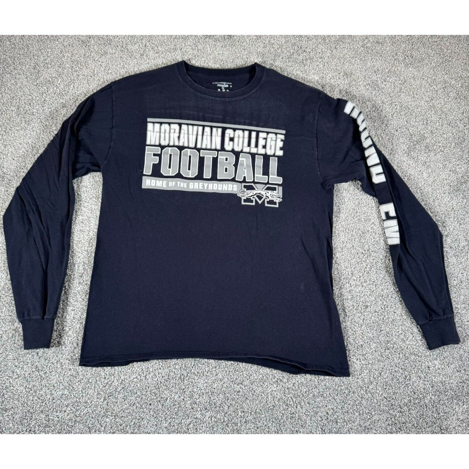 Champion Champion Moravian College Football Shirt Mens M Greyhounds Size US M / EU 48-50 / 2 - 1 Thumbnail