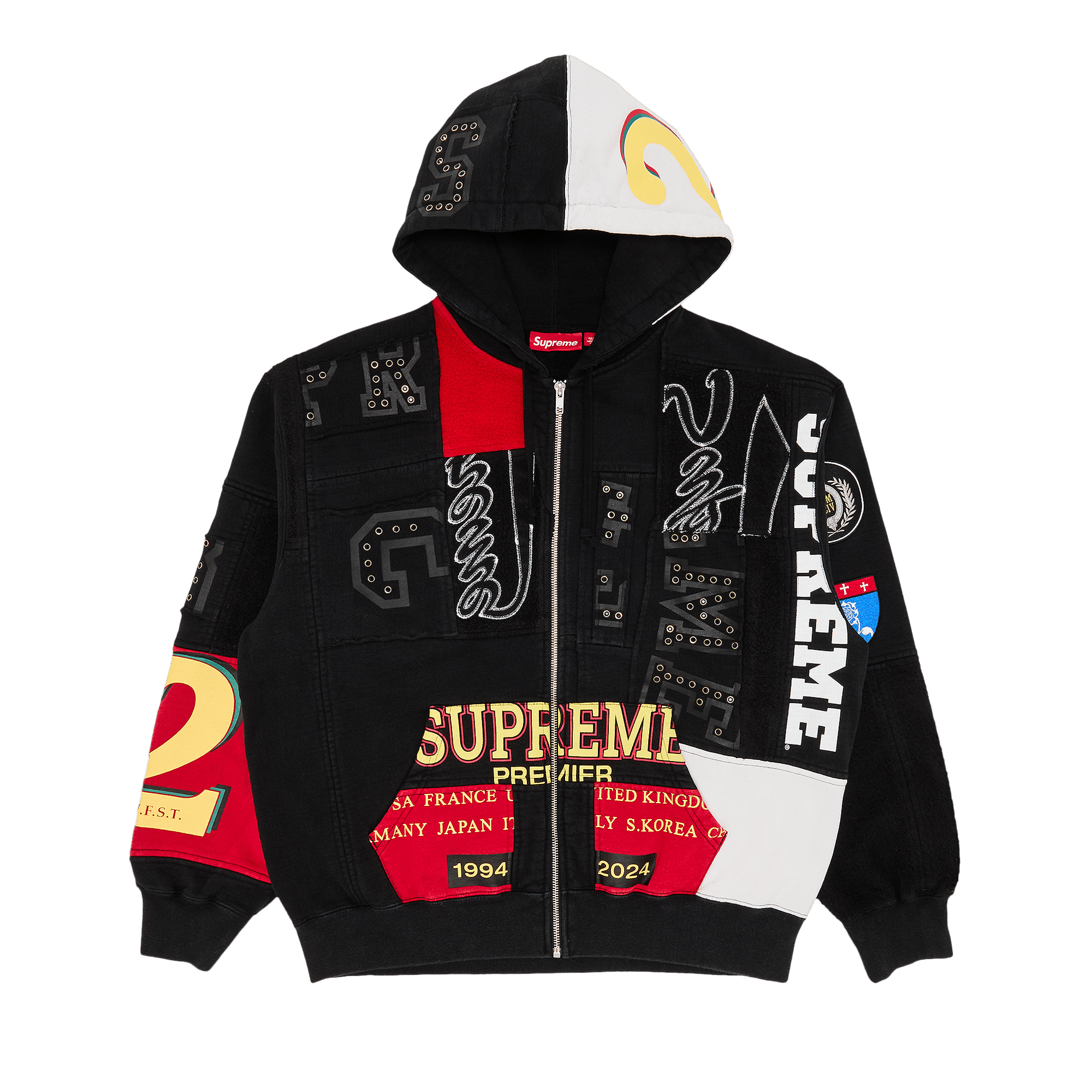 Supreme Frank Frazetta Zip Up Hooded Sweatshirt | Grailed