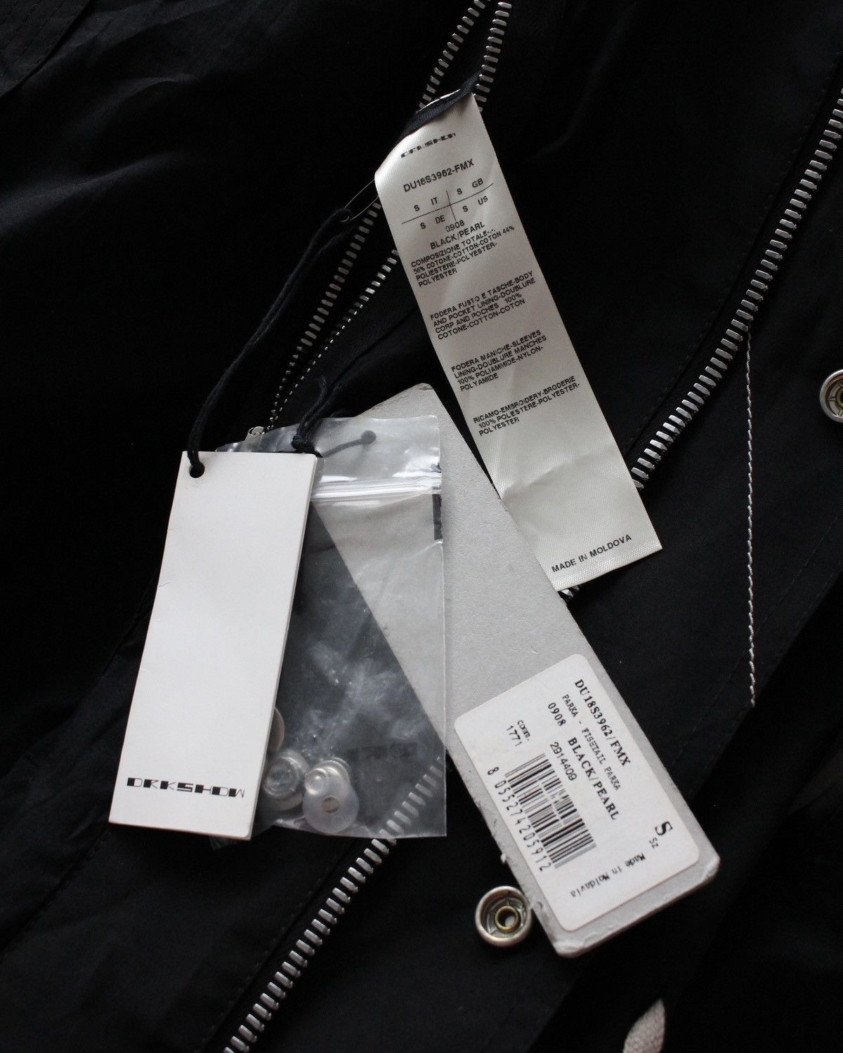 Rick Owens Drkshdw Rick Owens SS18 Pentagram Fishtail Parka Size US S / EU 44-46 / 1 - 4 Thumbnail