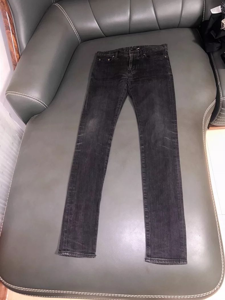 Saint Laurent Paris Saint Laurent Paris 2016 FW Wash Worn Skinny Jeans Nextarro Size US 29 - 1 Thumbnail