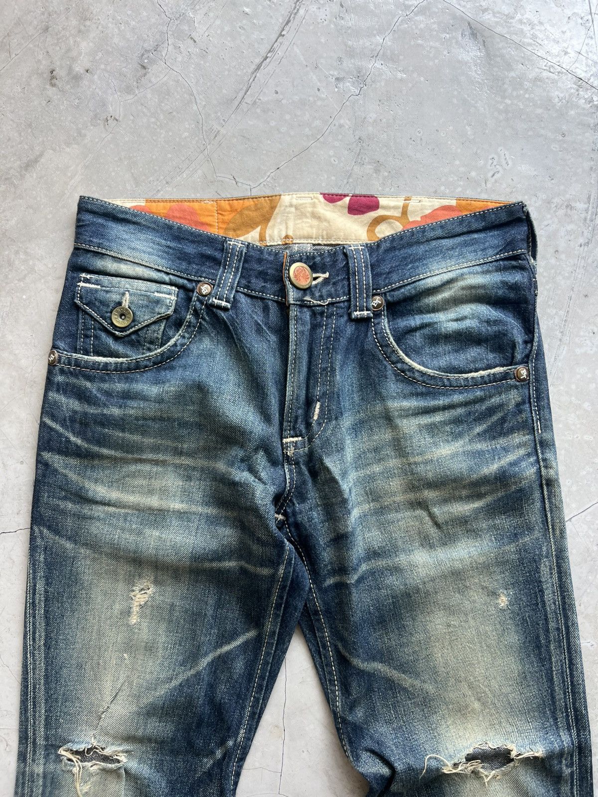 Edwin Edwin Blue Trip W30 Actual 32x30.5 Size US 32 / EU 48 - 4 Thumbnail