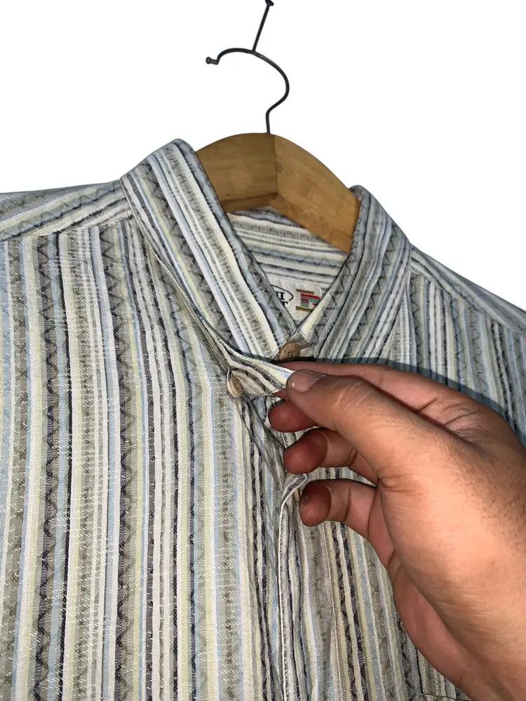 Missoni Vintage Missoni zig zag pattern button down shirt Size US L / EU 52-54 / 3 - 6 Thumbnail