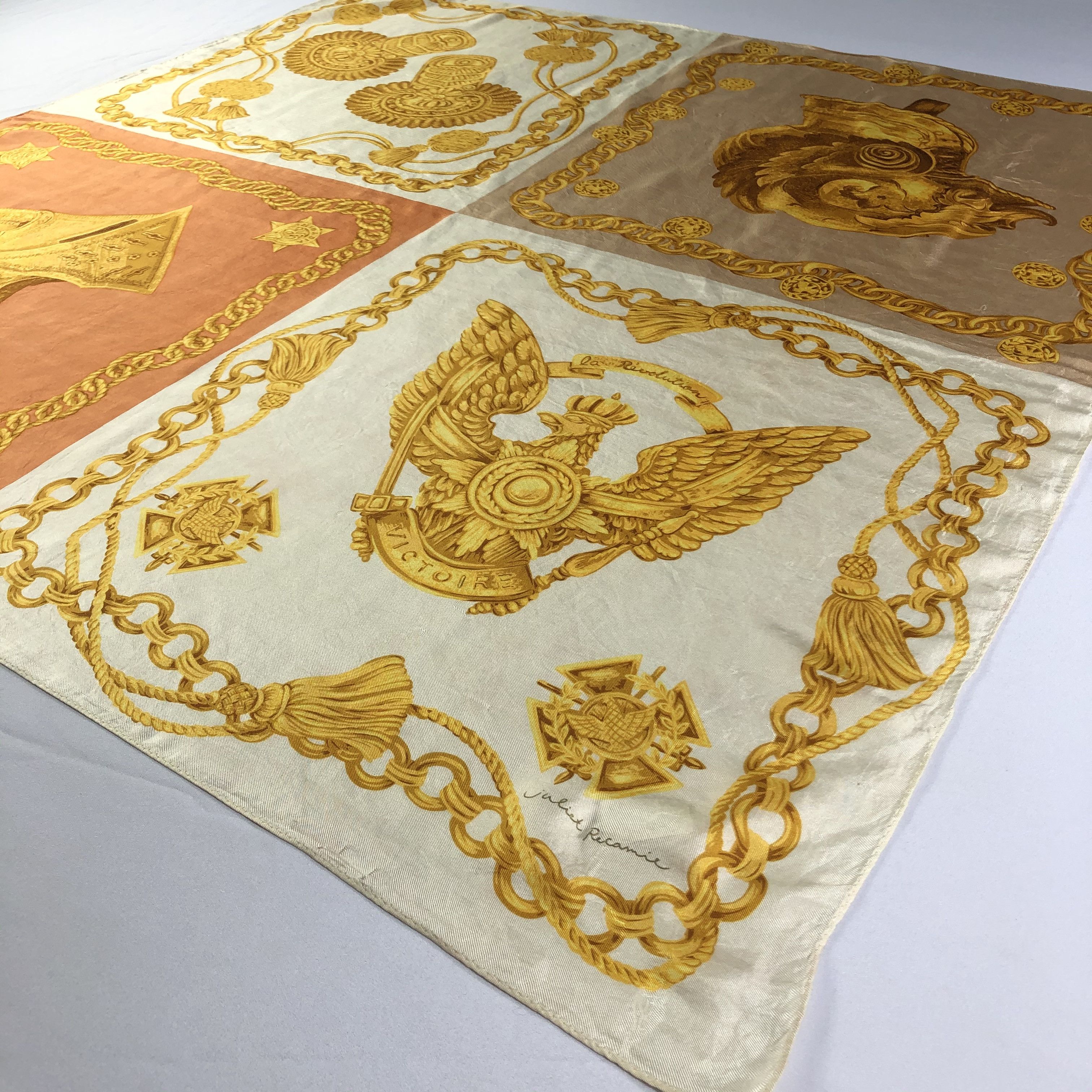 Vintage Vintage Juliet Recamier Silk Scarf Size ONE SIZE - 3 Thumbnail