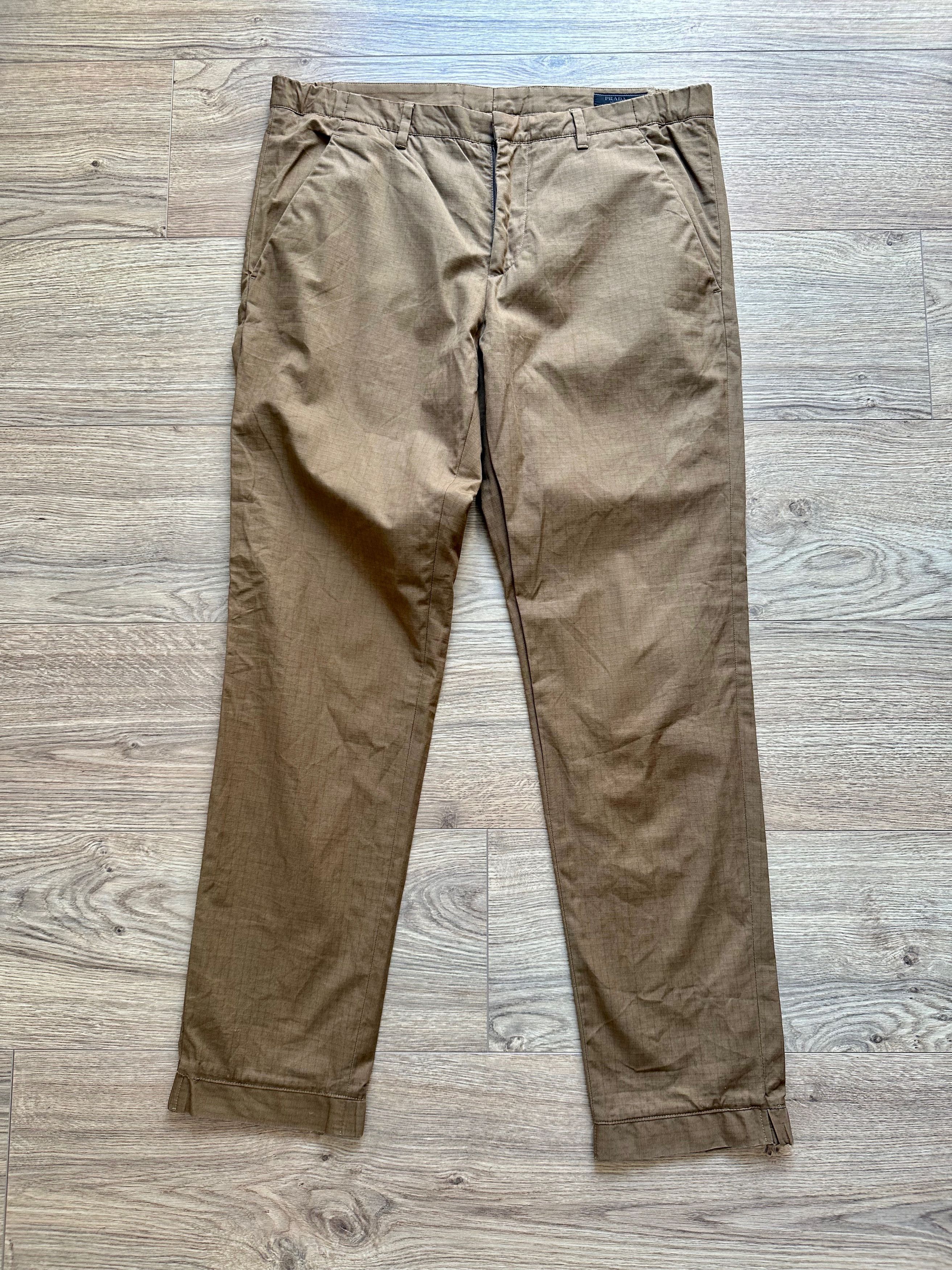 Prada Prada chino trousers pants sand brown Size US 32 / EU 48 - 12 Thumbnail
