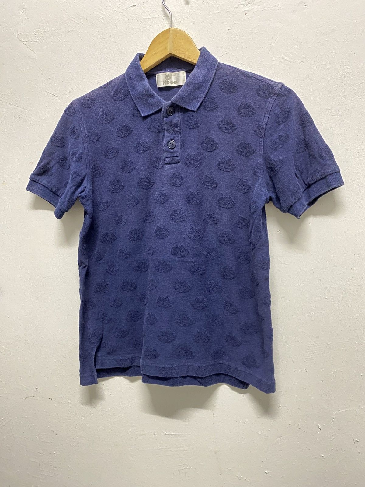 Issey Miyake 🔥Vintage Ne-Net Issey Miyake Fullprint Collar Shirt Size US S / EU 44-46 / 1 - 1 Thumbnail