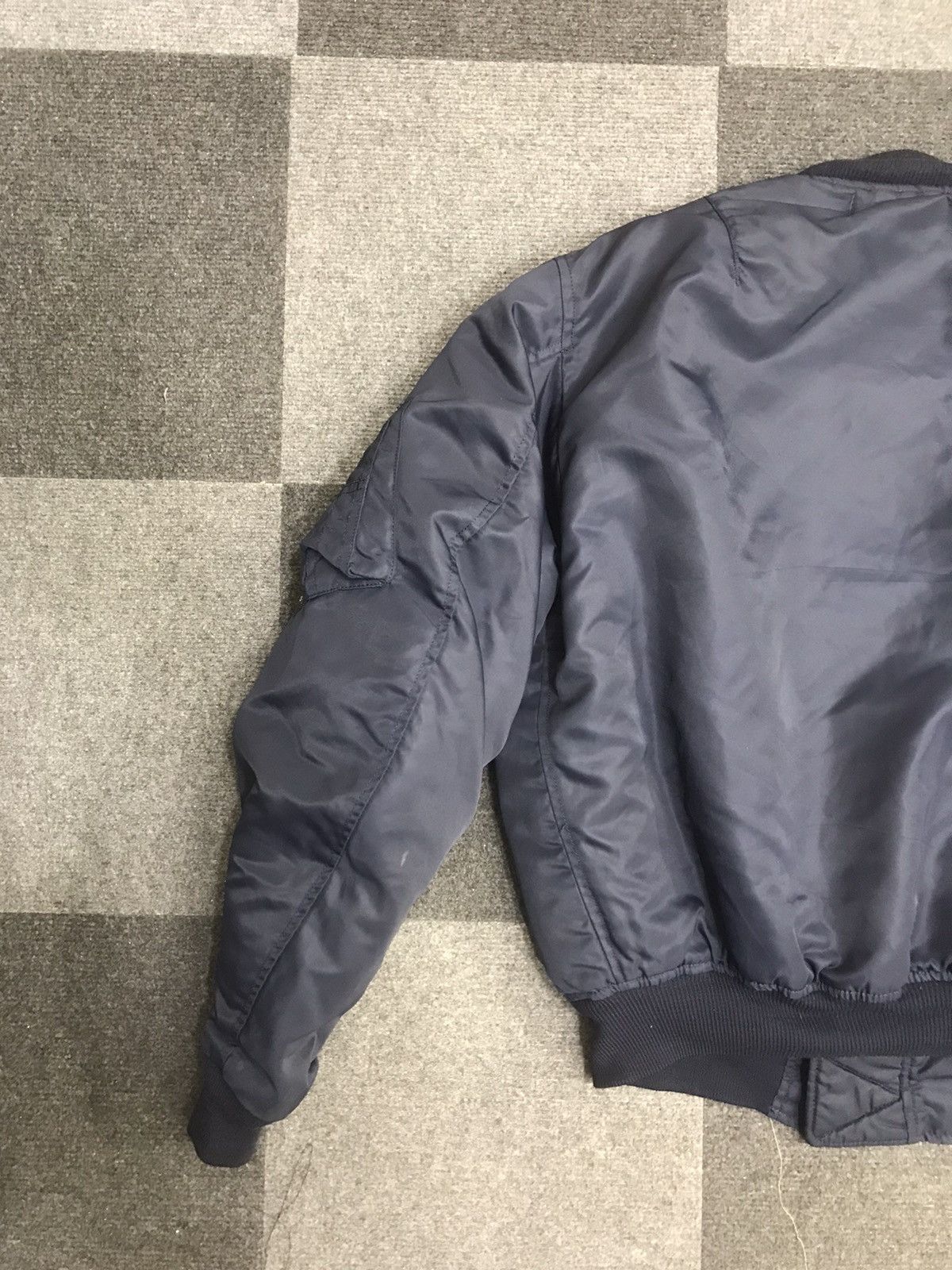 Japanese Brand Bomber B-15 riri Zipper Bomber Jacket Size US M / EU 48-50 / 2 - 13 Thumbnail