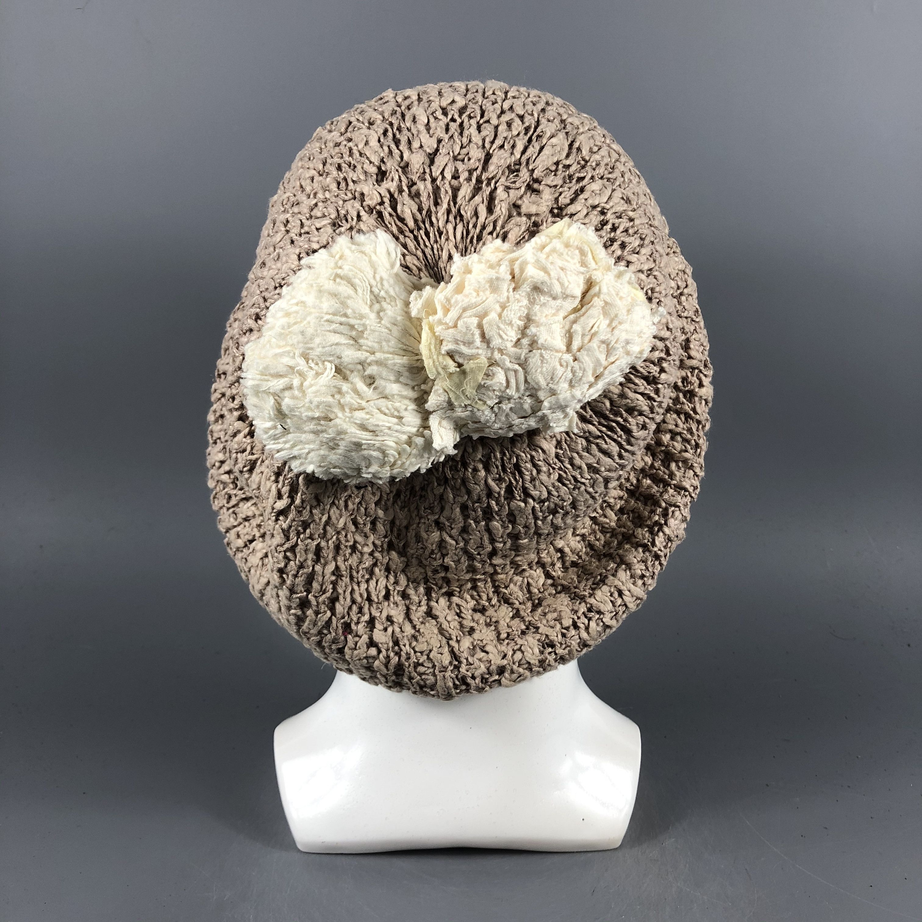 Japanese Brand × Vintage Womens Ehyphenworld Gallery PomPom Beanie Hat Snow Cap D1072 Size ONE SIZE - 3 Thumbnail