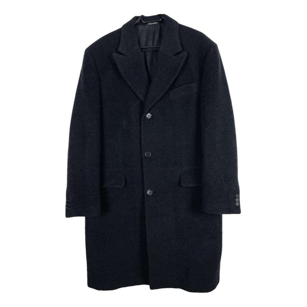 image of Gianfranco Ferre x Vintage Gian Franco Ferre Coat Wool in Grey, Men's (Size Large)