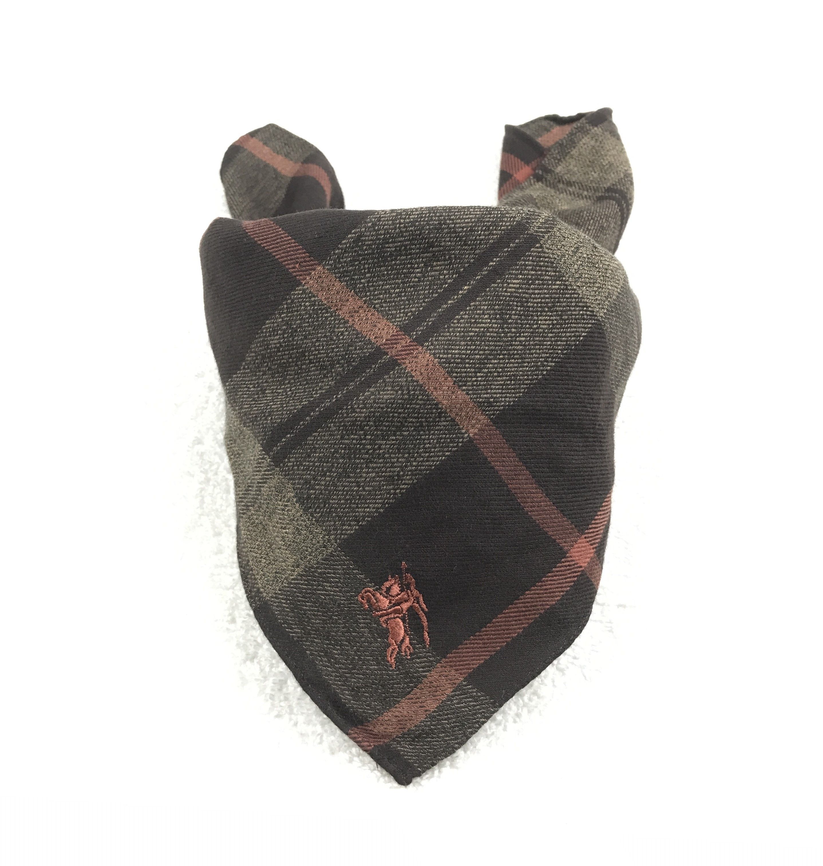 Burberry × Vintage Vintage Burberry Bandana Neckerchief Handkerchief Size ONE SIZE - 4 Thumbnail