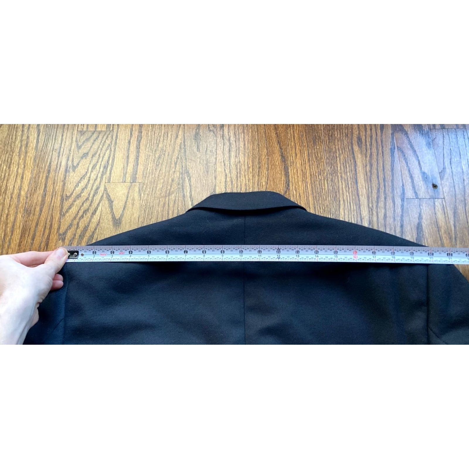 Jack Victor Jack Victor Blazer Mens Size 44L Black Three Button 100% Cashmere Vitalewood Size 44R - 5 Thumbnail