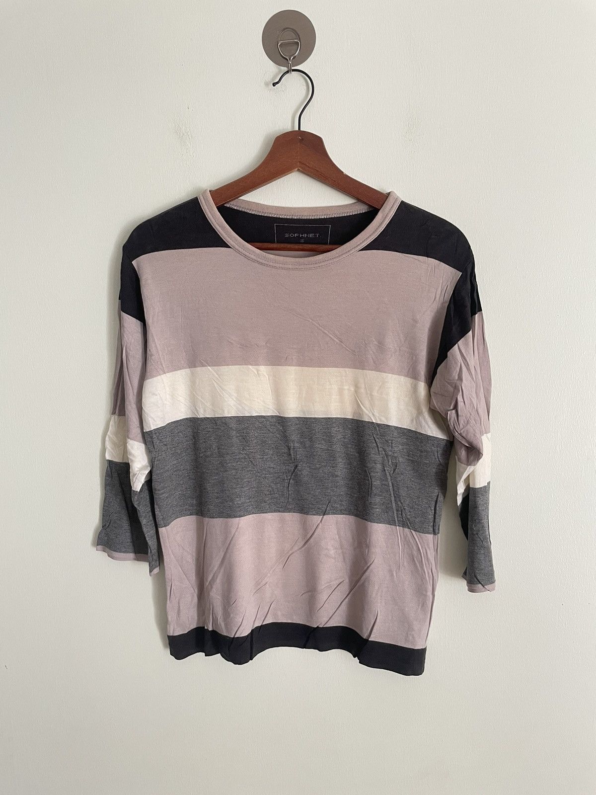 Sophnet. Sophnet. Striped Tshirt Size US S / EU 44-46 / 1 - 1 Thumbnail