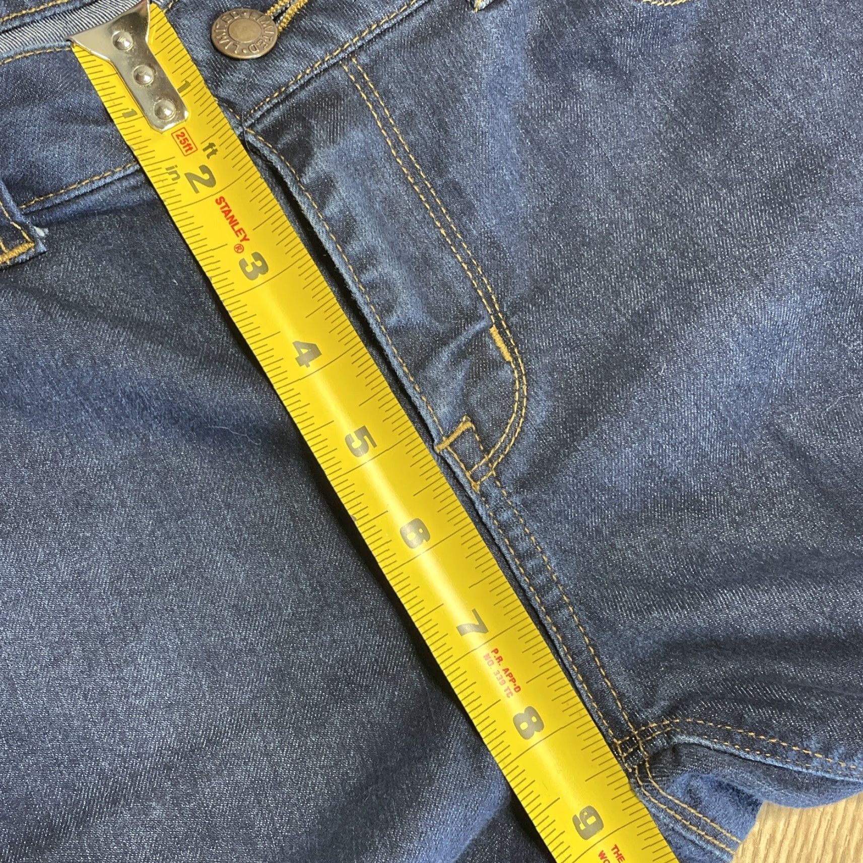 Vintage The Limited Skinny Jeans Womens Blue Denim Size 8R Regular Stretch Size 30" / US 8 / IT 44 - 5 Thumbnail
