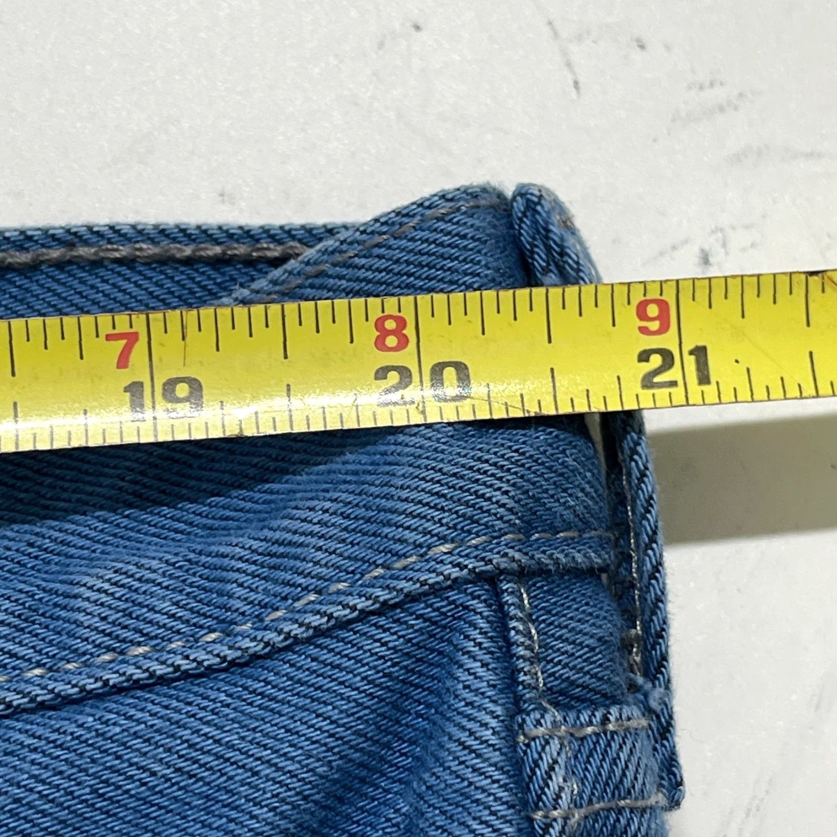 Levi's Levis 501 Jeans 44x32 Blue High Rise Button Fly 100 Cotton Straight Leg Size US 44 / EU 60 - 5 Thumbnail