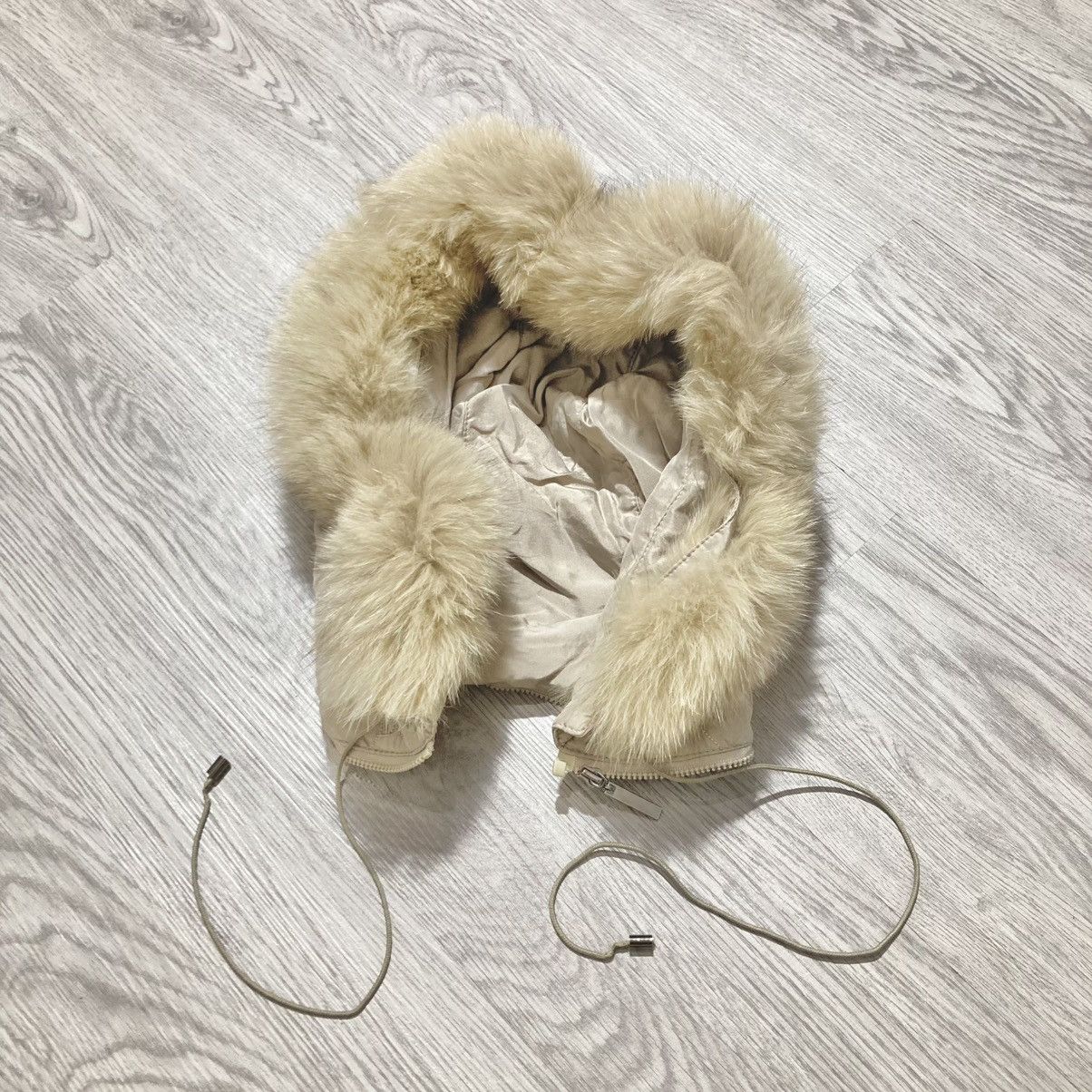 Balmain Balmain Paris Monogram Quilted Fur Long Jacket Beige Luxury Size US XL / EU 56 / 4 - 24 Thumbnail