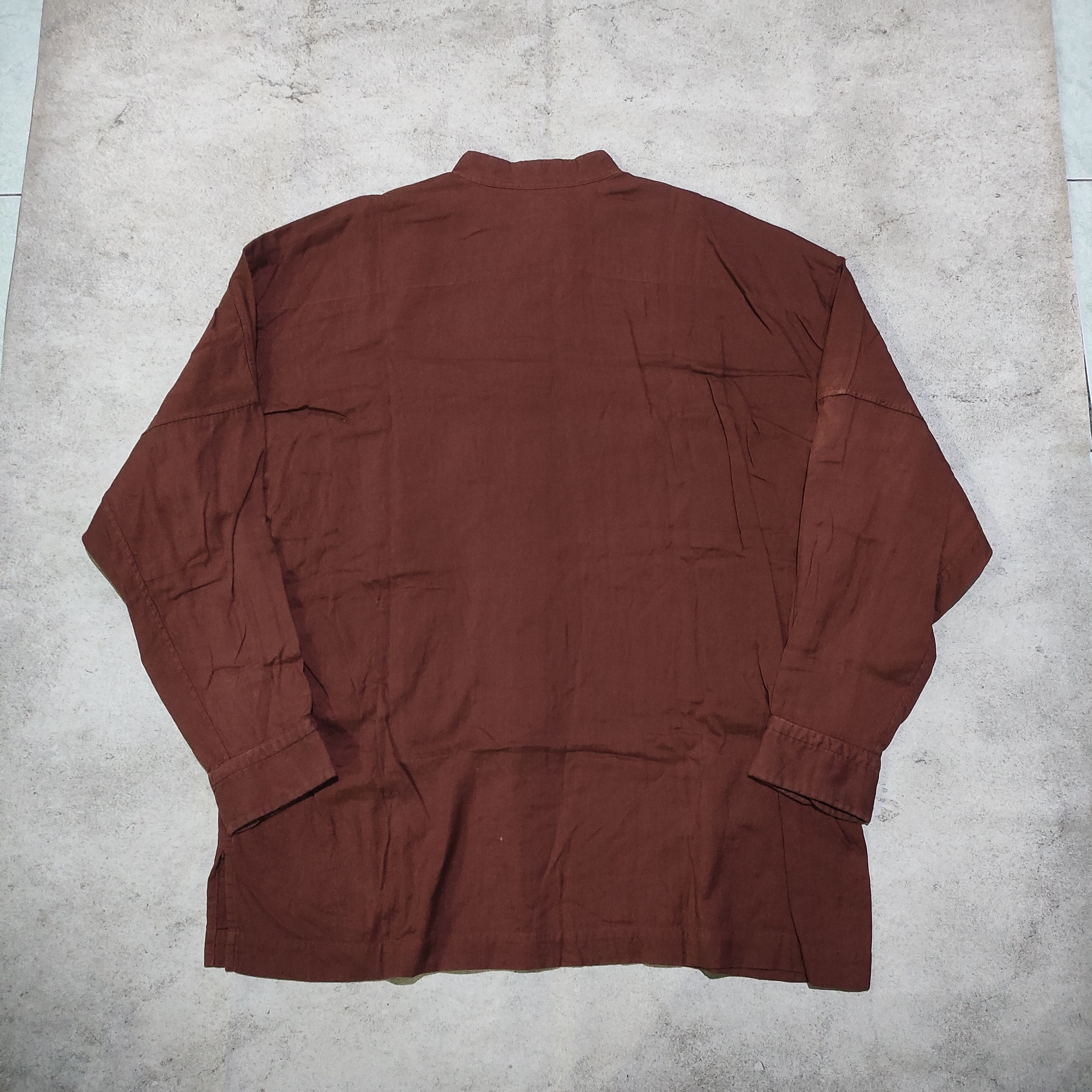 Designer × Issey Miyake × Japanese Brand Issey Miyake Long Shirt Japanese brand archive Size US L / EU 52-54 / 3 - 10 Thumbnail