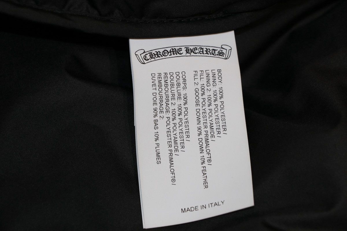 Chrome Hearts Chrome Hearts “Stiff” Monogram Puffer Jacket Size XL Black Size US XL / EU 56 / 4 - 12 Thumbnail