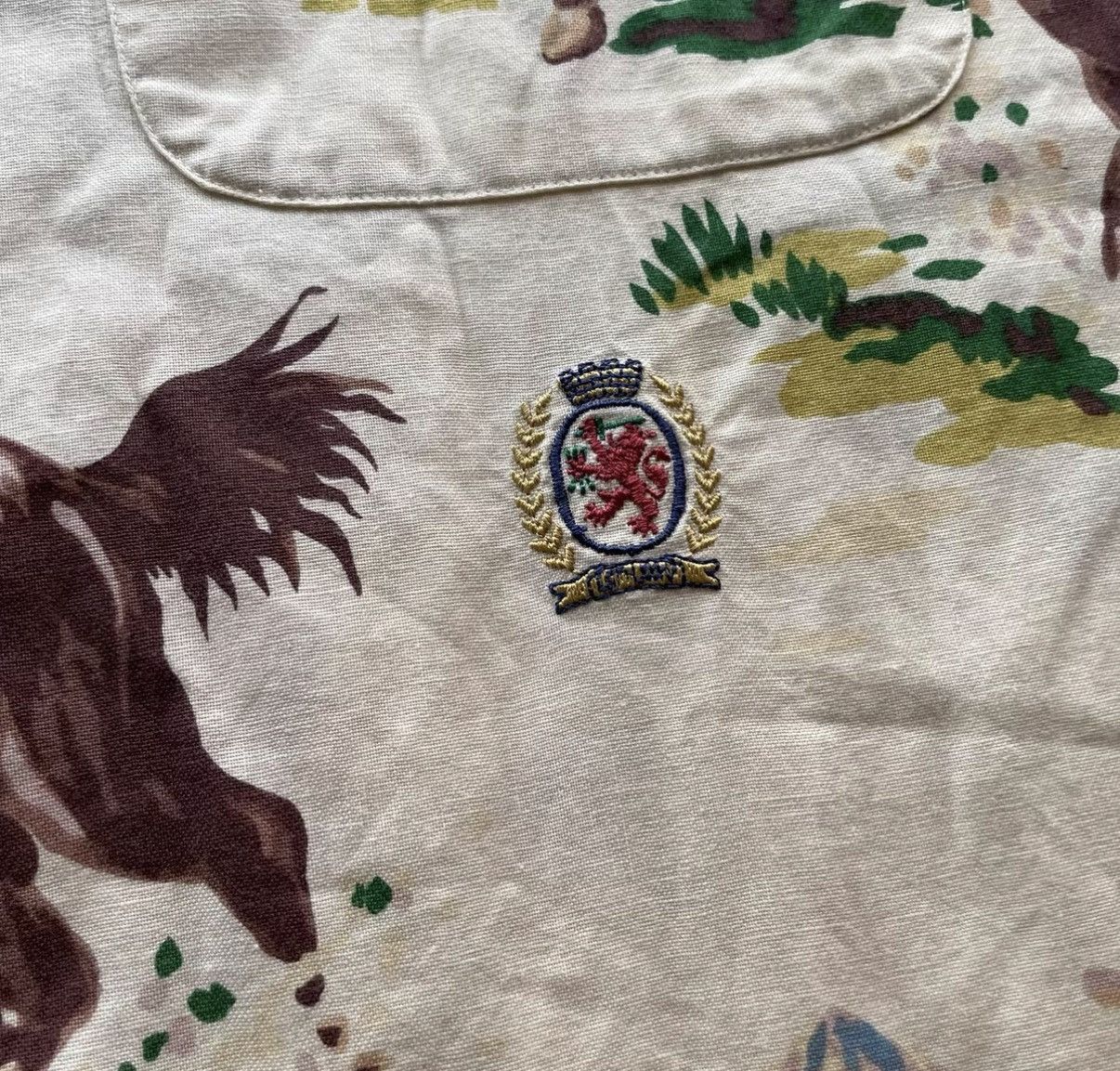 Tommy Hilfiger Tommy Hilfiger Western Ranch Print Shirt K22 Size US M / EU 48-50 / 2 - 5 Thumbnail