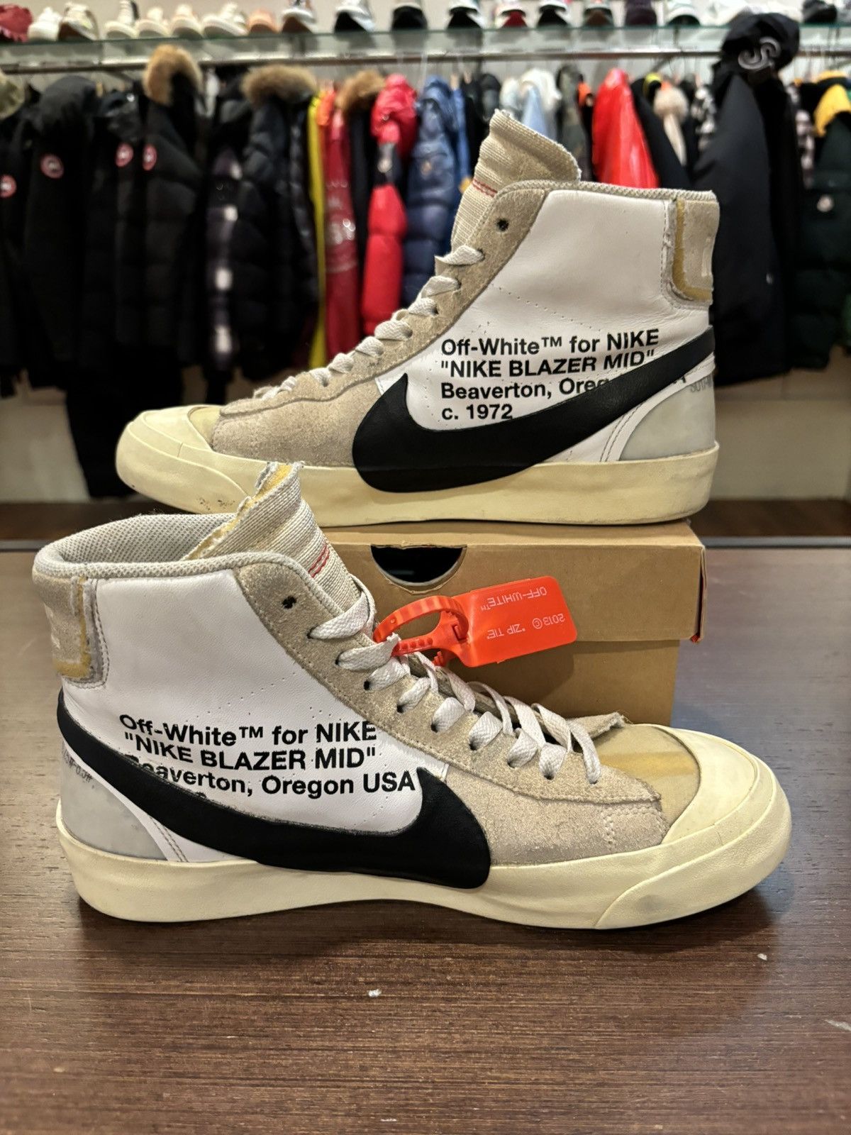 Nike × Off-White Nike x Off-White Blazer Mid ‘The 10’ Size US 8.5 / EU 41-42 - 3 Thumbnail