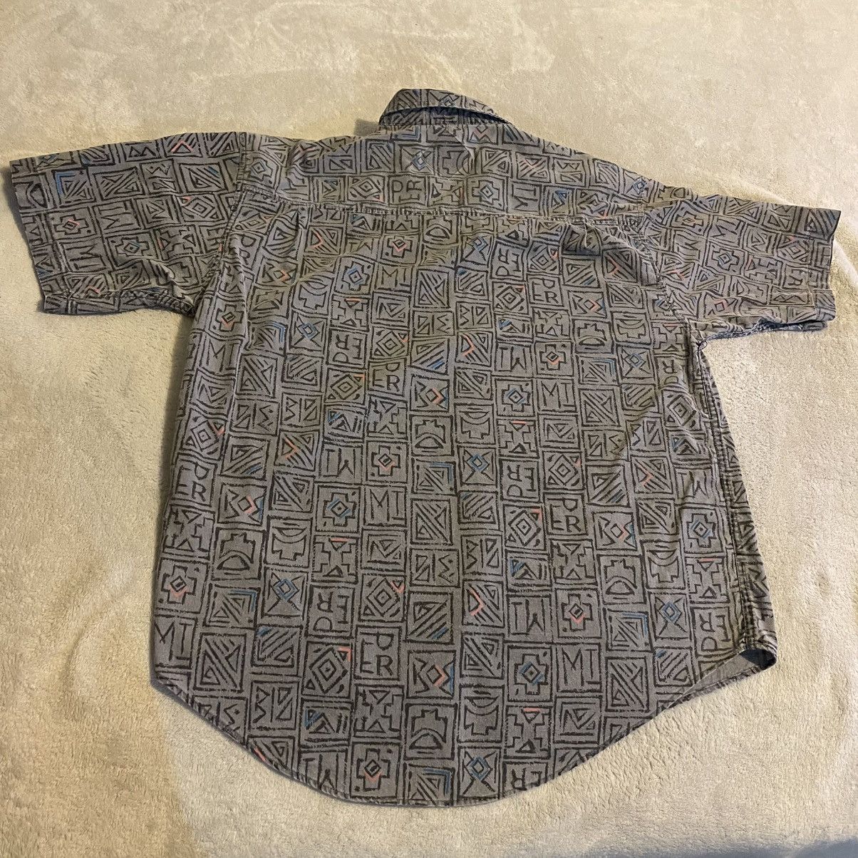 Other Streetwear Shirt Men XL Gray Skate Short Sleeve Pocket Size US XL / EU 56 / 4 - 2 Thumbnail
