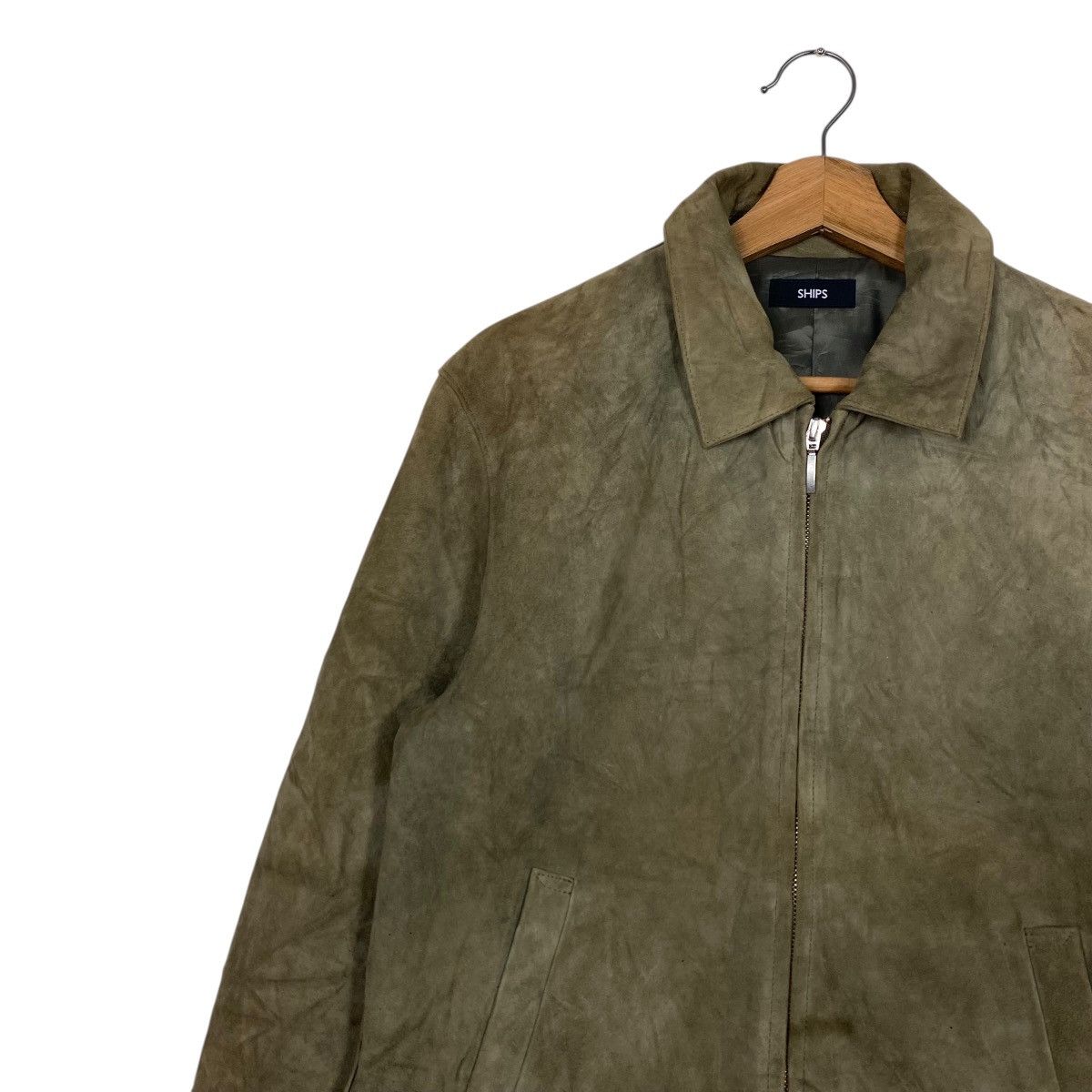 SHIPS SHIPS JAPAN SUEDE LEATHER JACKET Size US M / EU 48-50 / 2 - 6 Thumbnail
