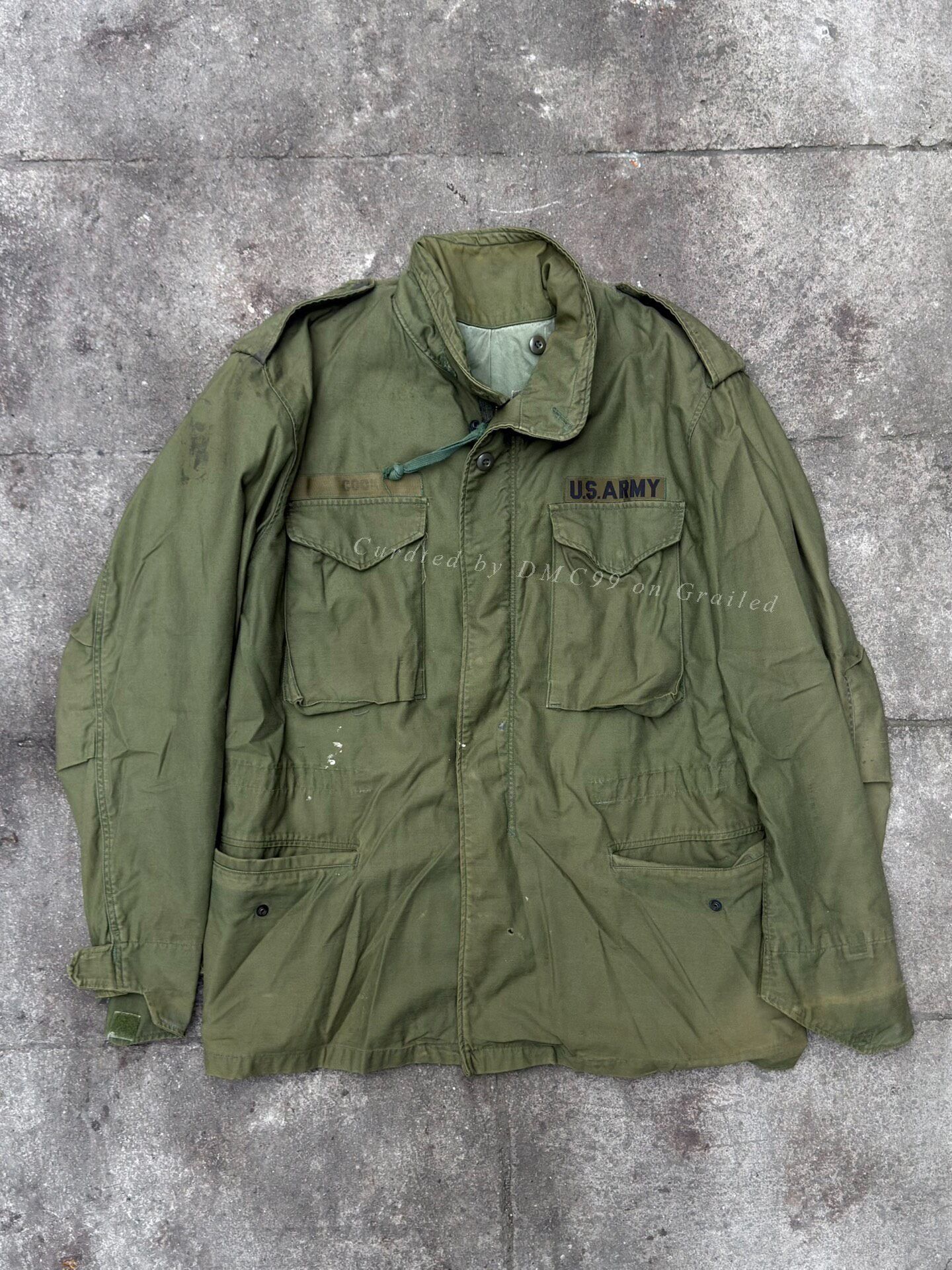 Vintage Vintage 70s Military M65 Jacket Size US XL / EU 56 / 4 - 1 Thumbnail