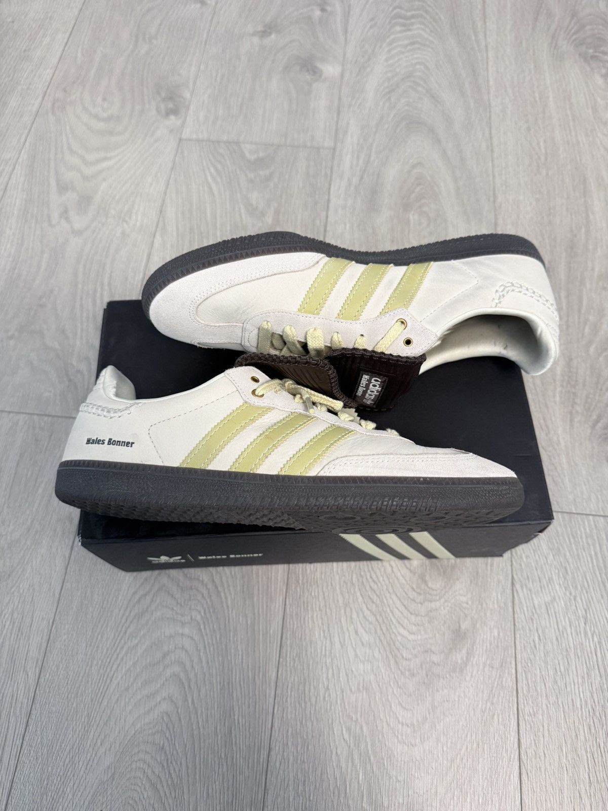 Adidas × Wales Bonner Adidas x Wales Bonner Samba Ecru Tint Yellow Size US 10 / EU 43 - 2 Thumbnail