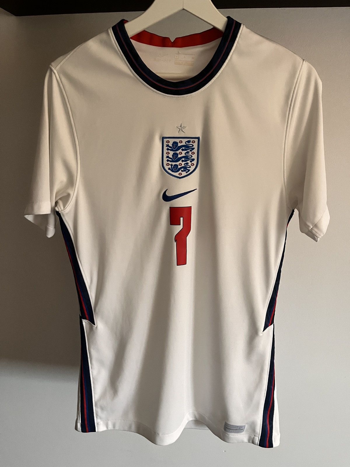 Nike England 2020/2022 Jack Grealish Size US S / EU 44-46 / 1 - 2 Thumbnail