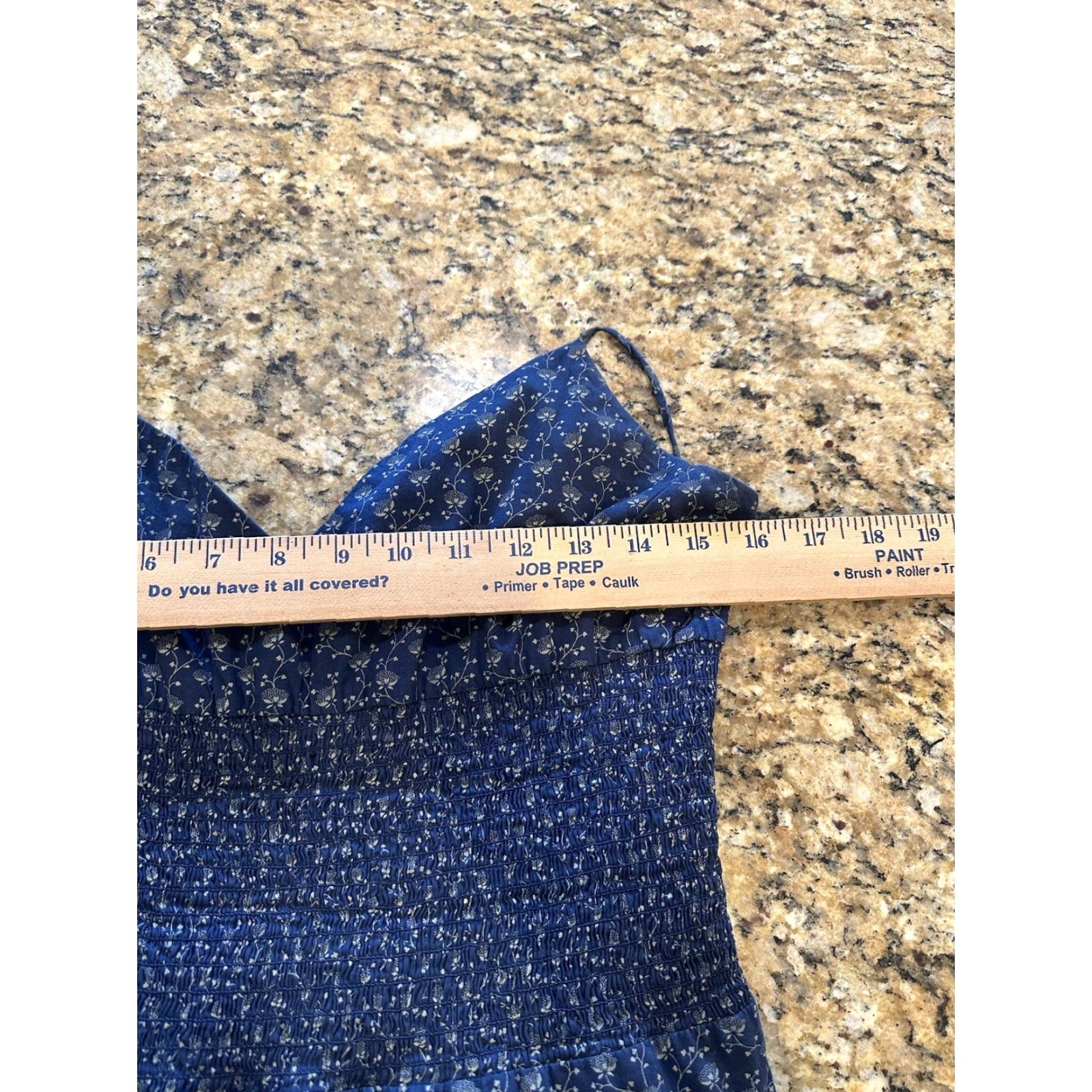 Polo Ralph Lauren Ralph Lauren Sport Dress Women’s A-Line Cotton Midi Floral Blue Size 10 Size L / US 10 / IT 46 - 4 Thumbnail