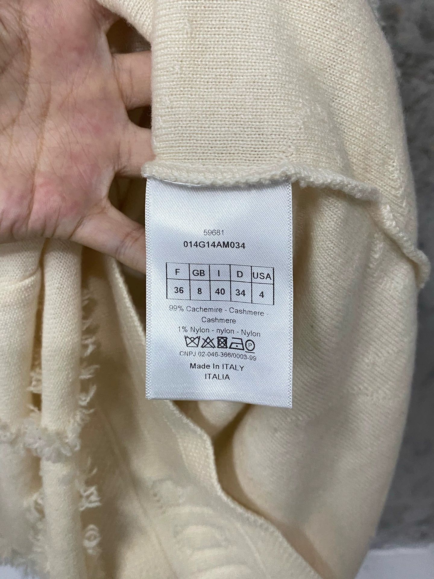Dior Dior Wool Zipper Jacket Women's 36 Size XS / US 0-2 / IT 36-38 - 6 Thumbnail