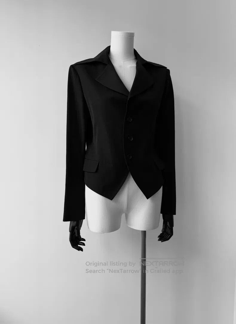 Yohji Yamamoto Yohji Yamamoto size 3 07SS Japanese Short Jacket Size L / US 10 / IT 46 - 2 Thumbnail