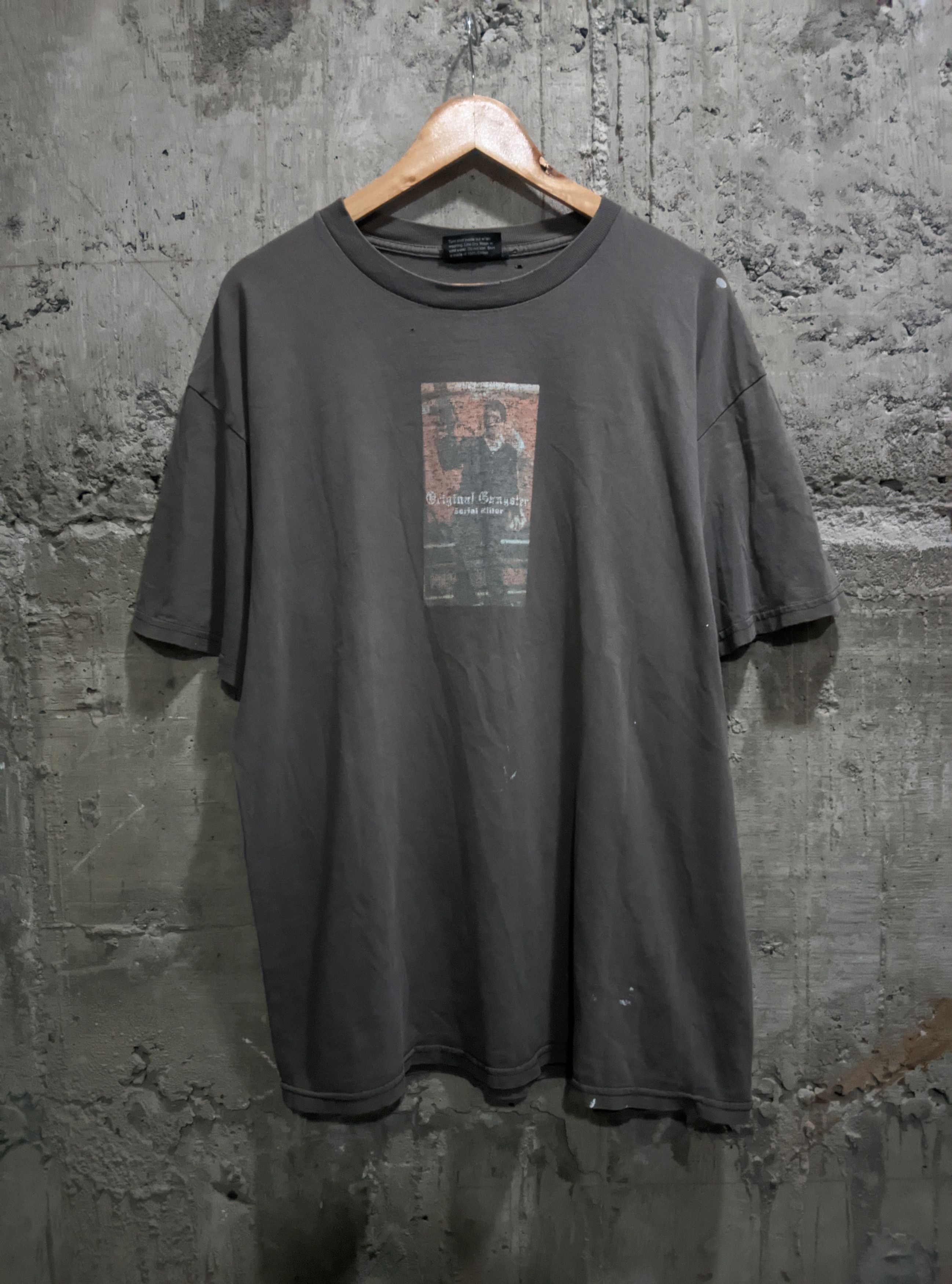 Vintage Vintage 90s thrashed serial killer Scarface distressed erd Size US XL / EU 56 / 4 - 1 Thumbnail